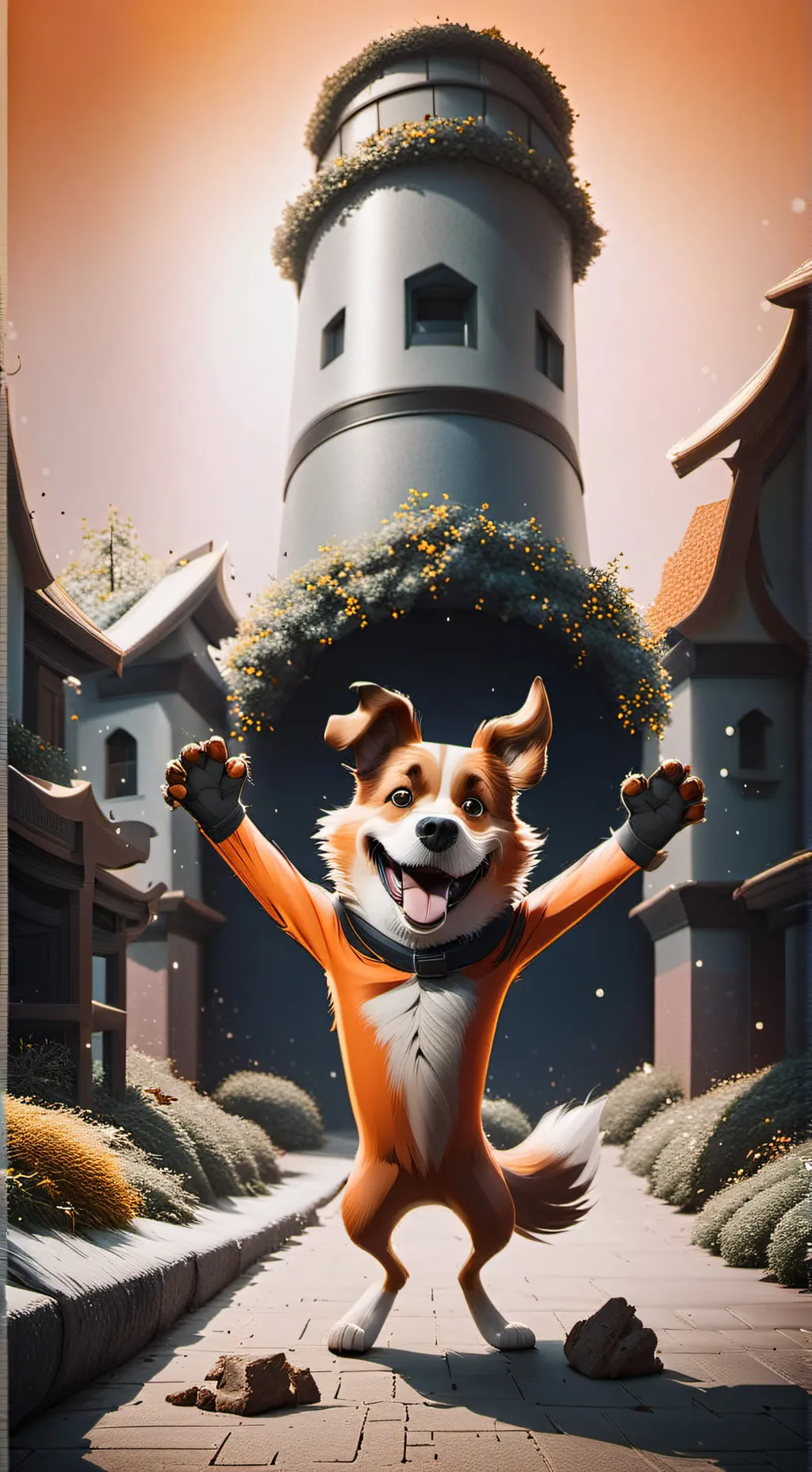 ai character: Dogday background