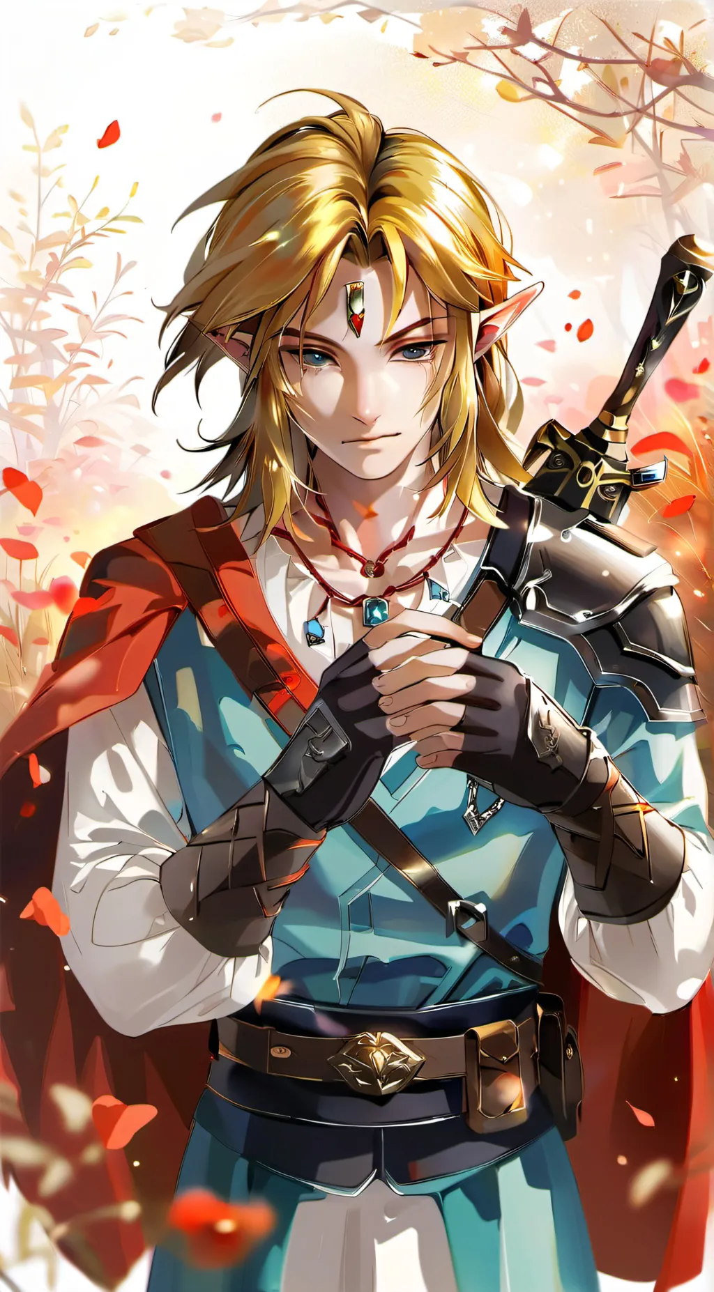 ai character: Link background