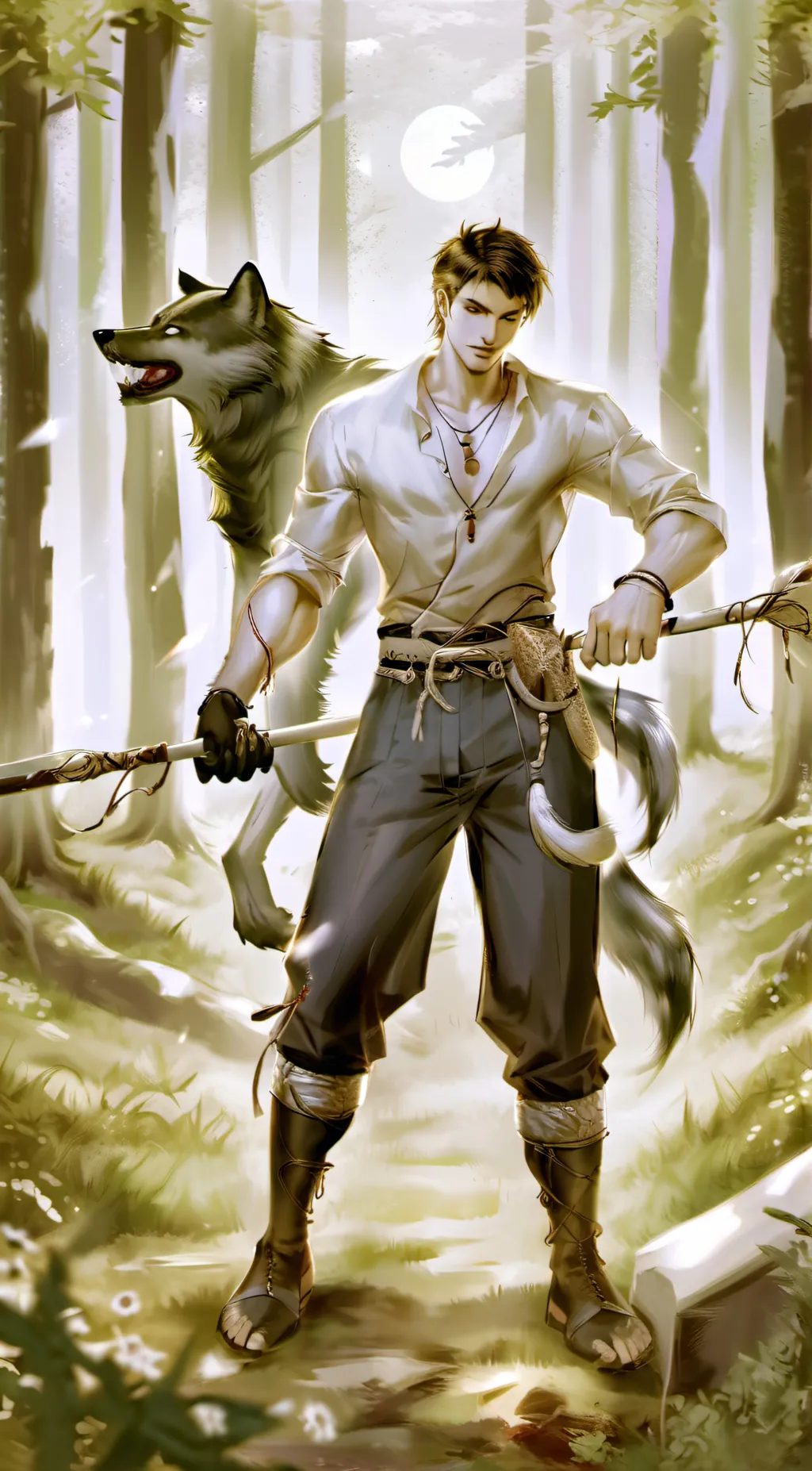 ai character: Fuchs  background