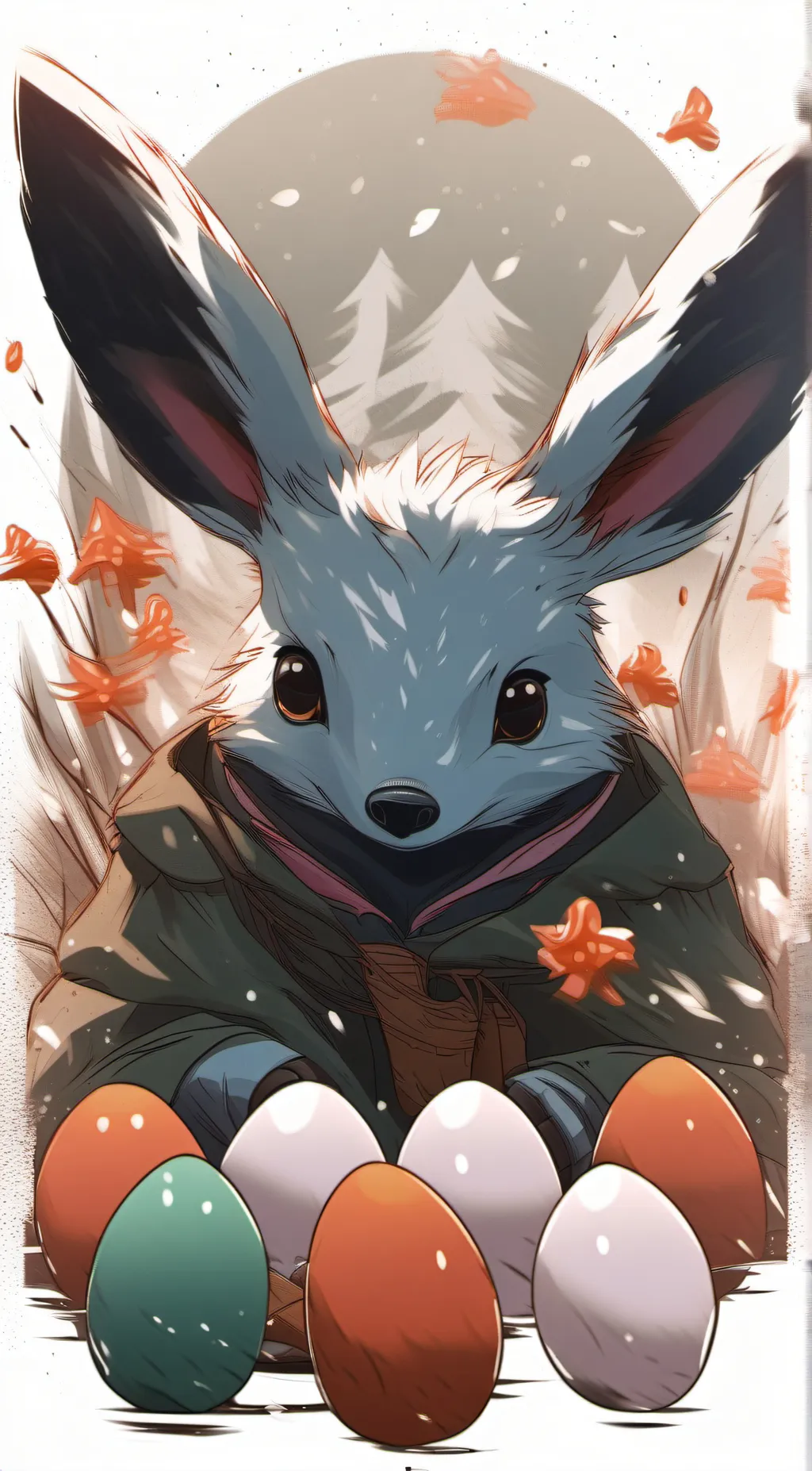 ai character: Waki background