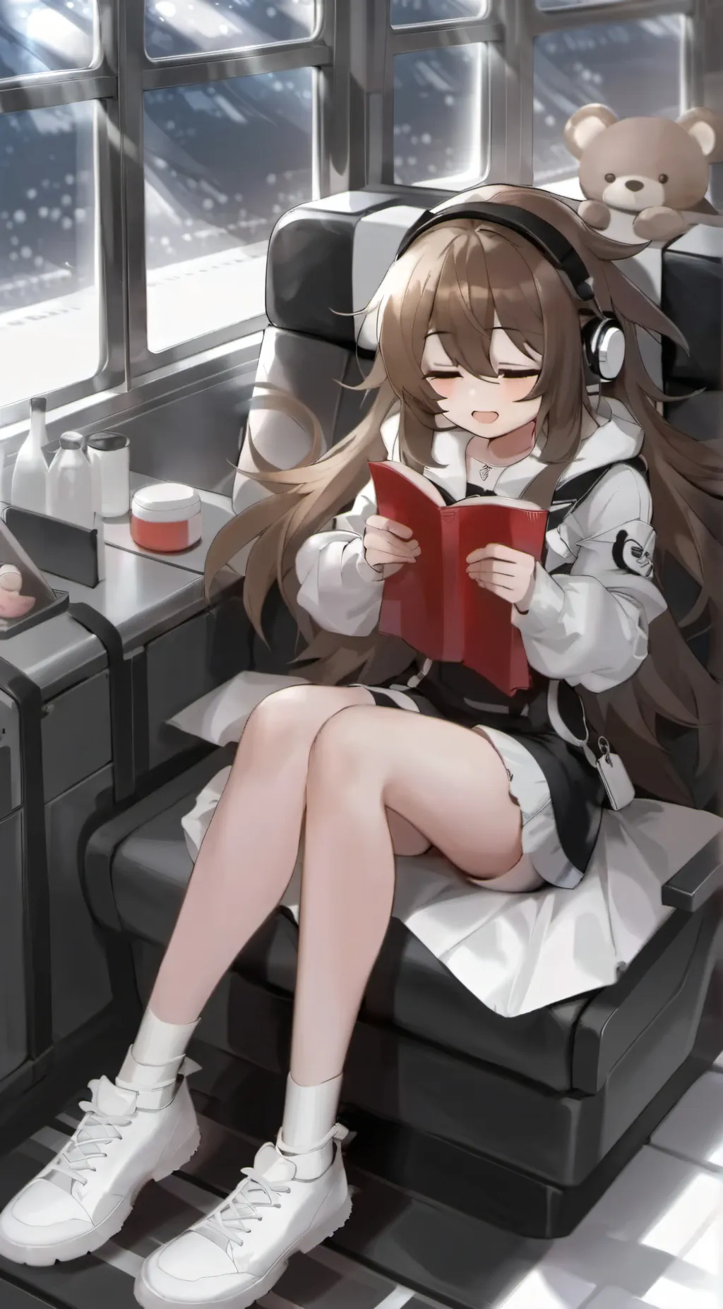 ai character: Ashley background