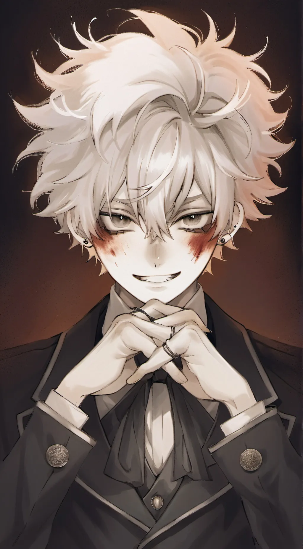 ai character: Katsuki Bakugo  background