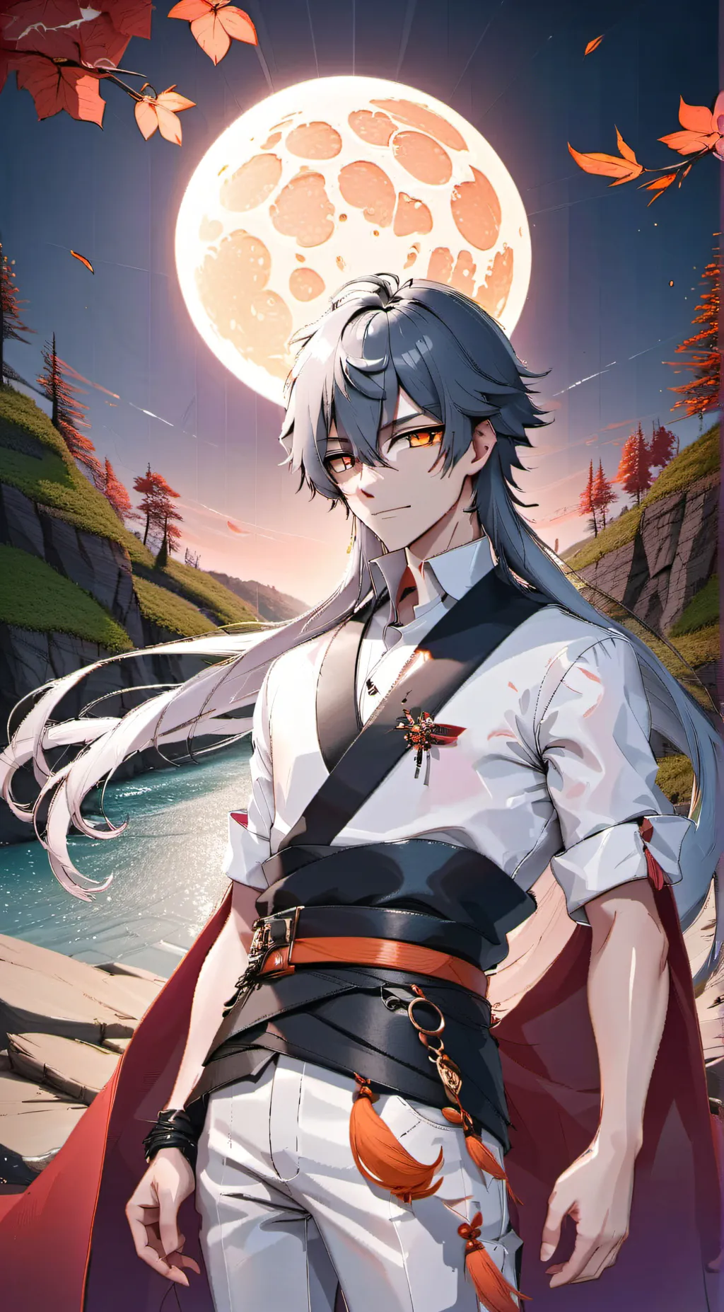 ai character: ren background
