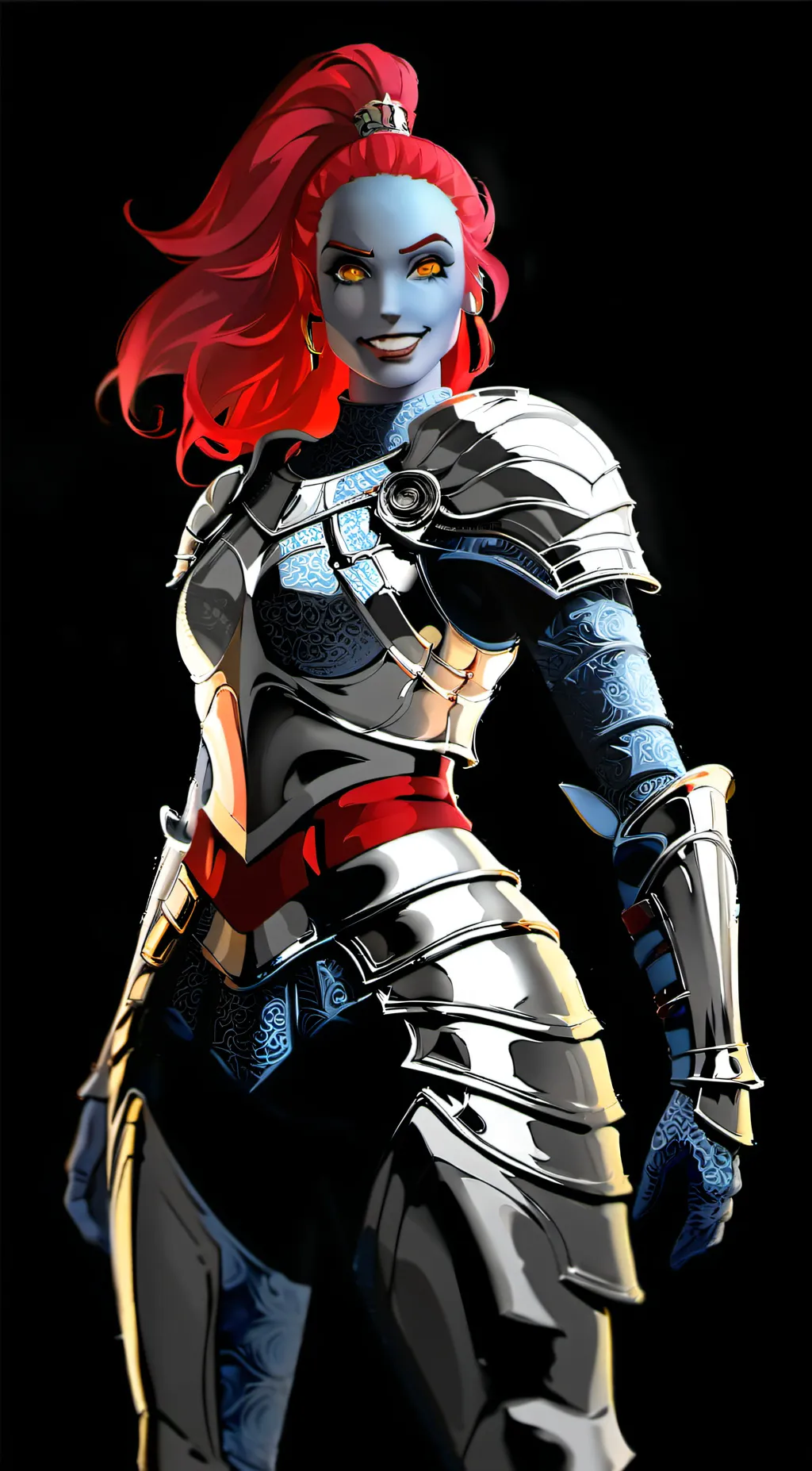 ai character: Undyne background