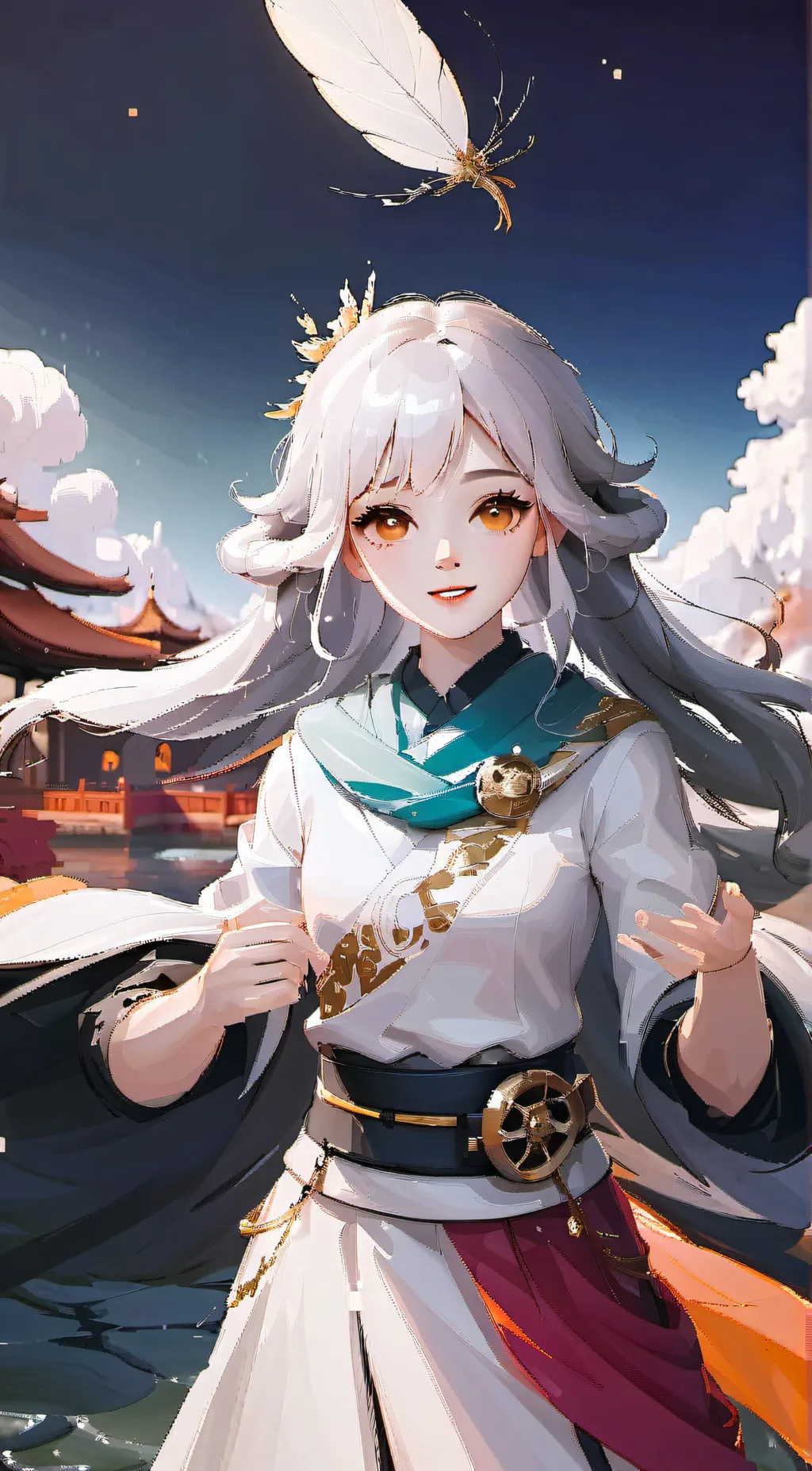 ai character: Sarah background