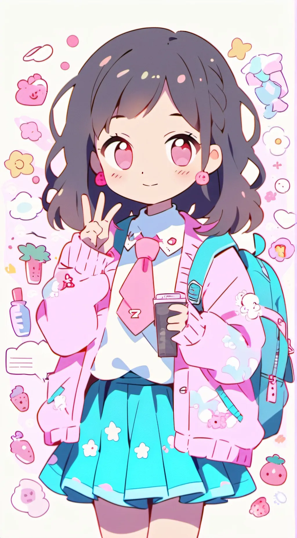ai character: Daisy background