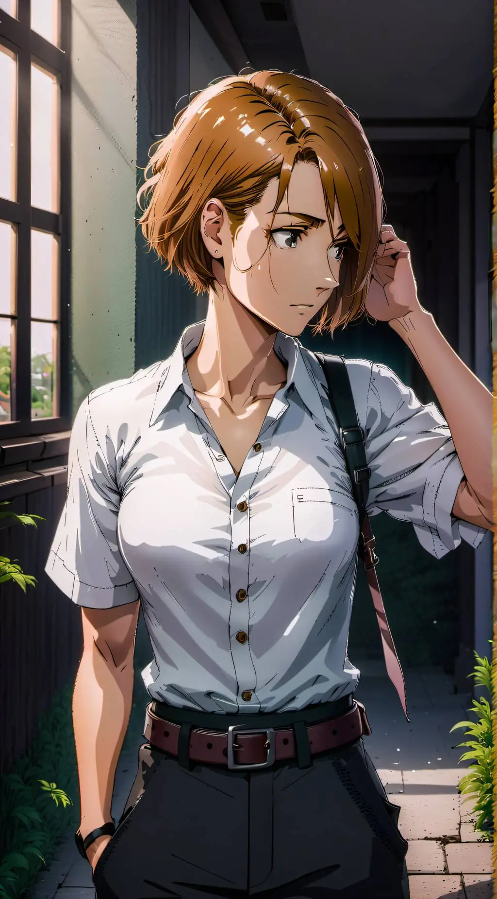 ai character: Nobara Kugisaki  background