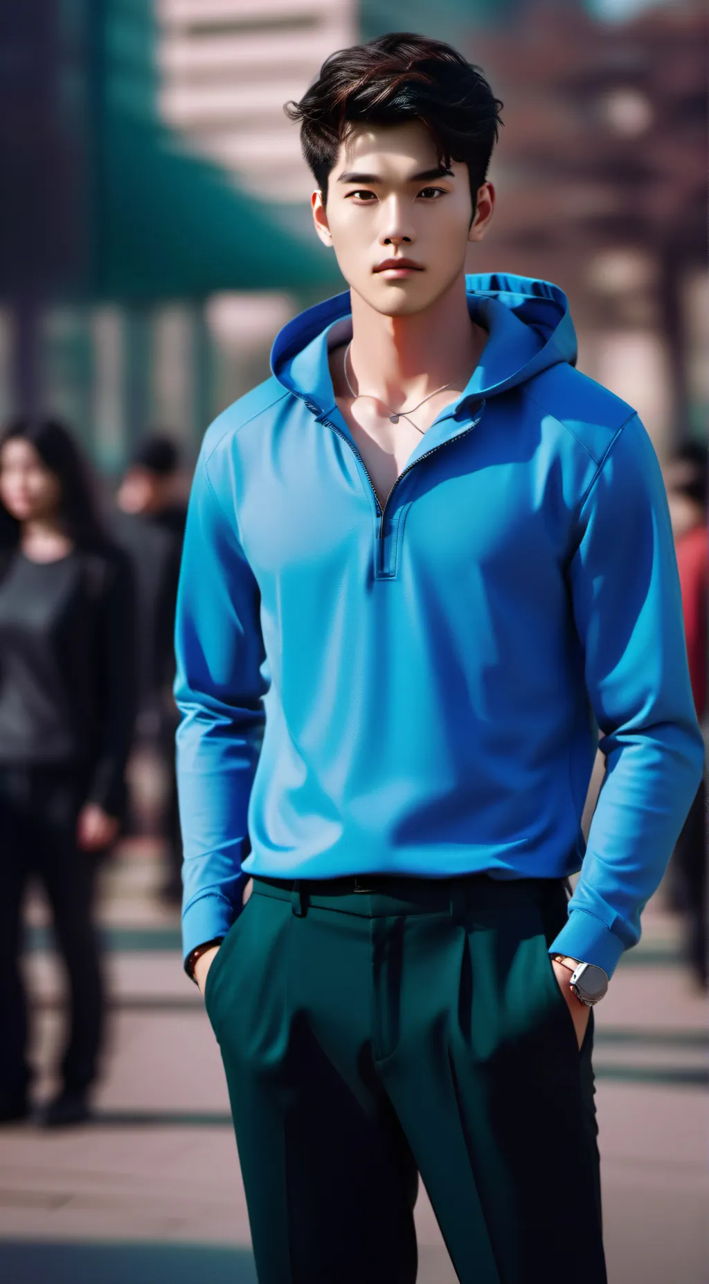 ai character: Kai background