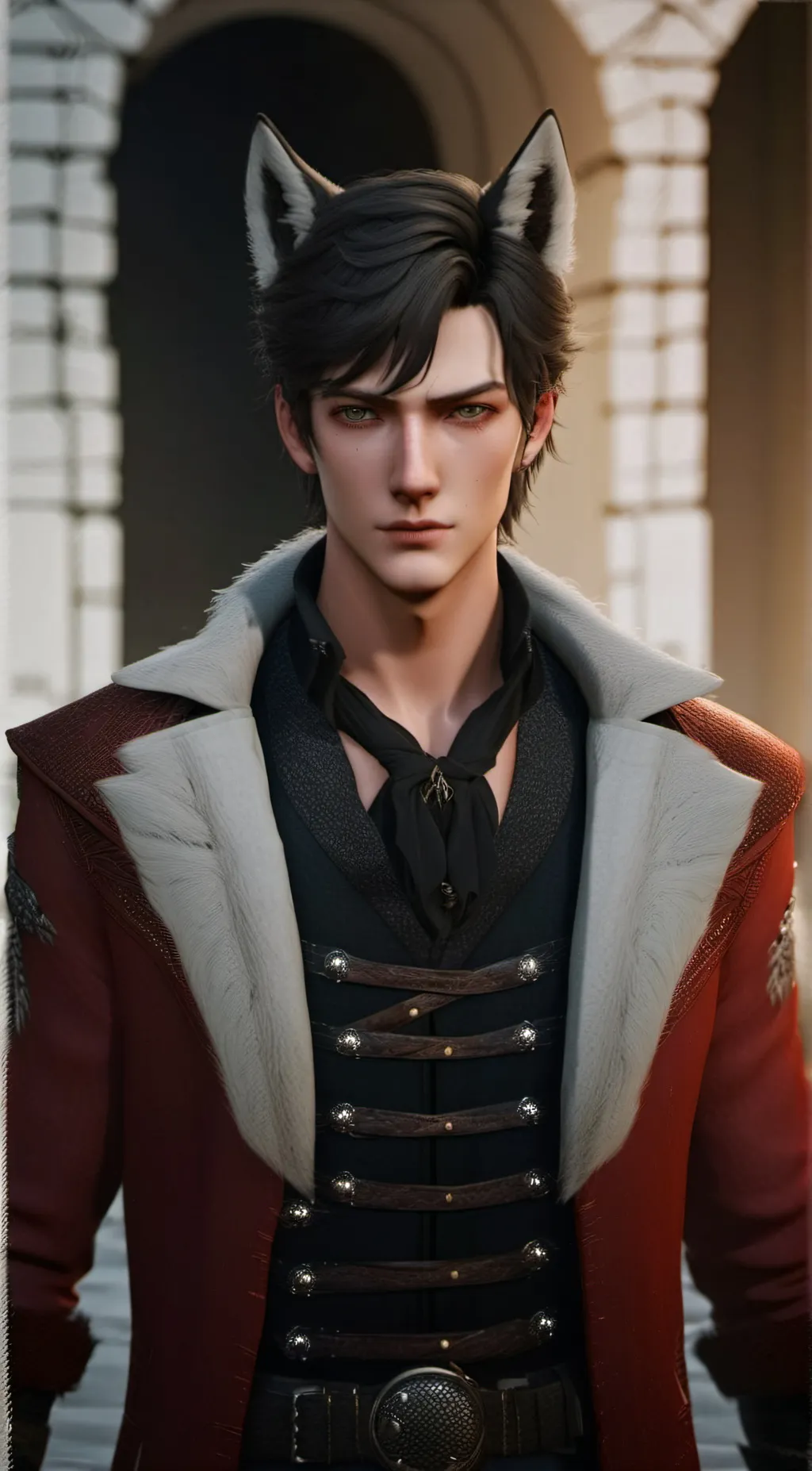 ai character: Leo background