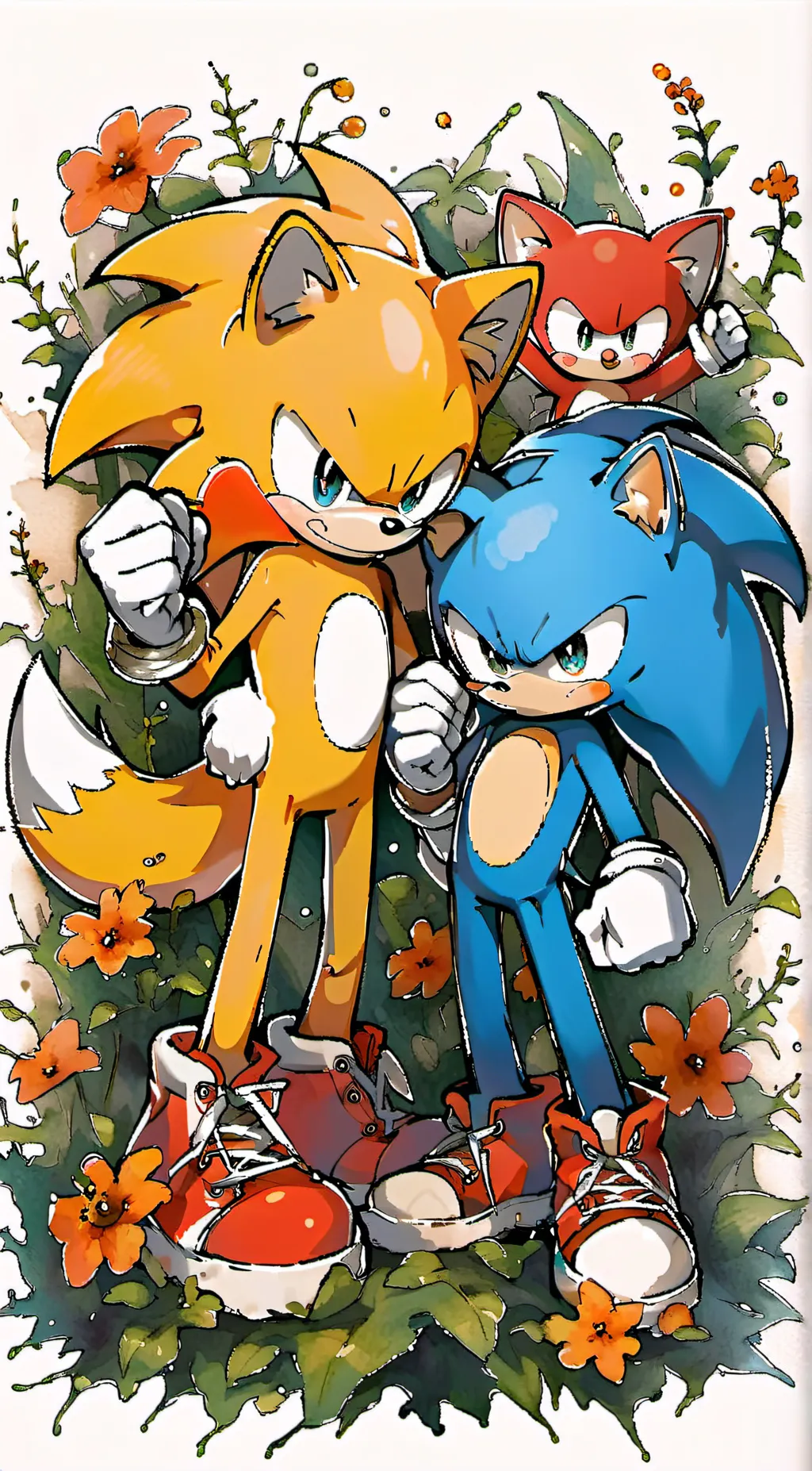 ai character: sonic rpg background