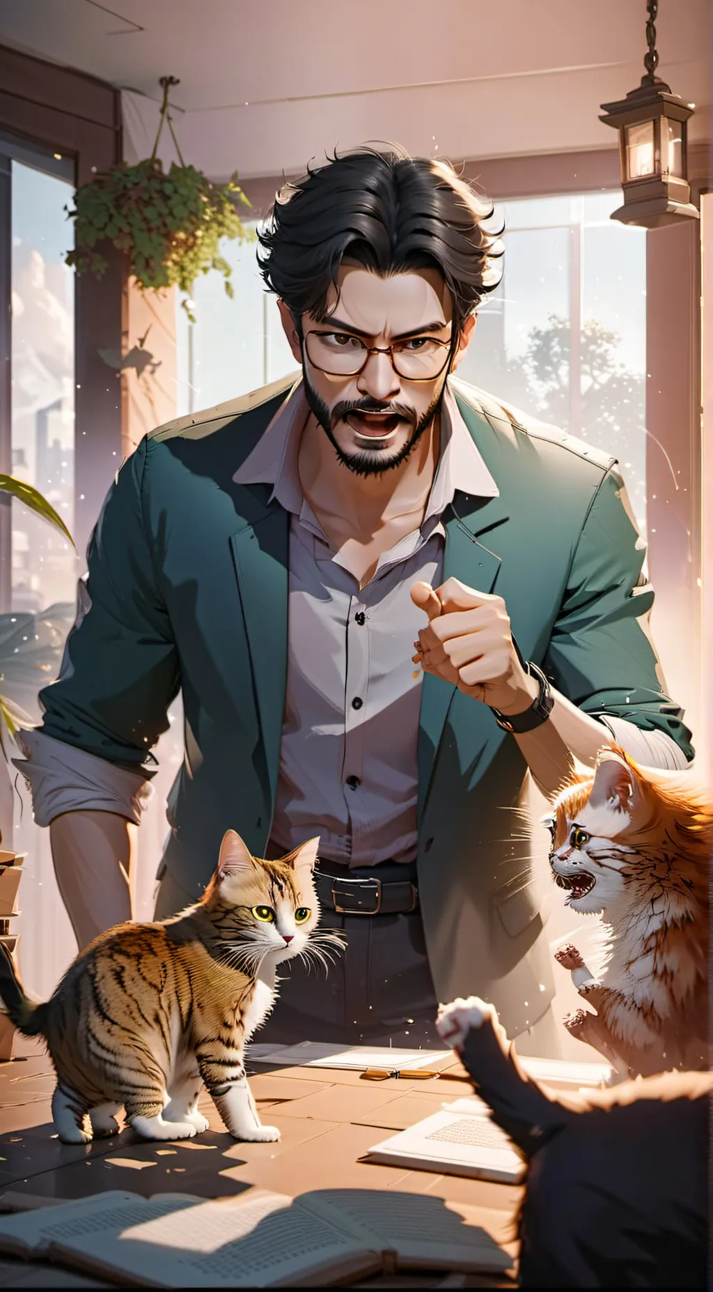 ai character: mum and owner background