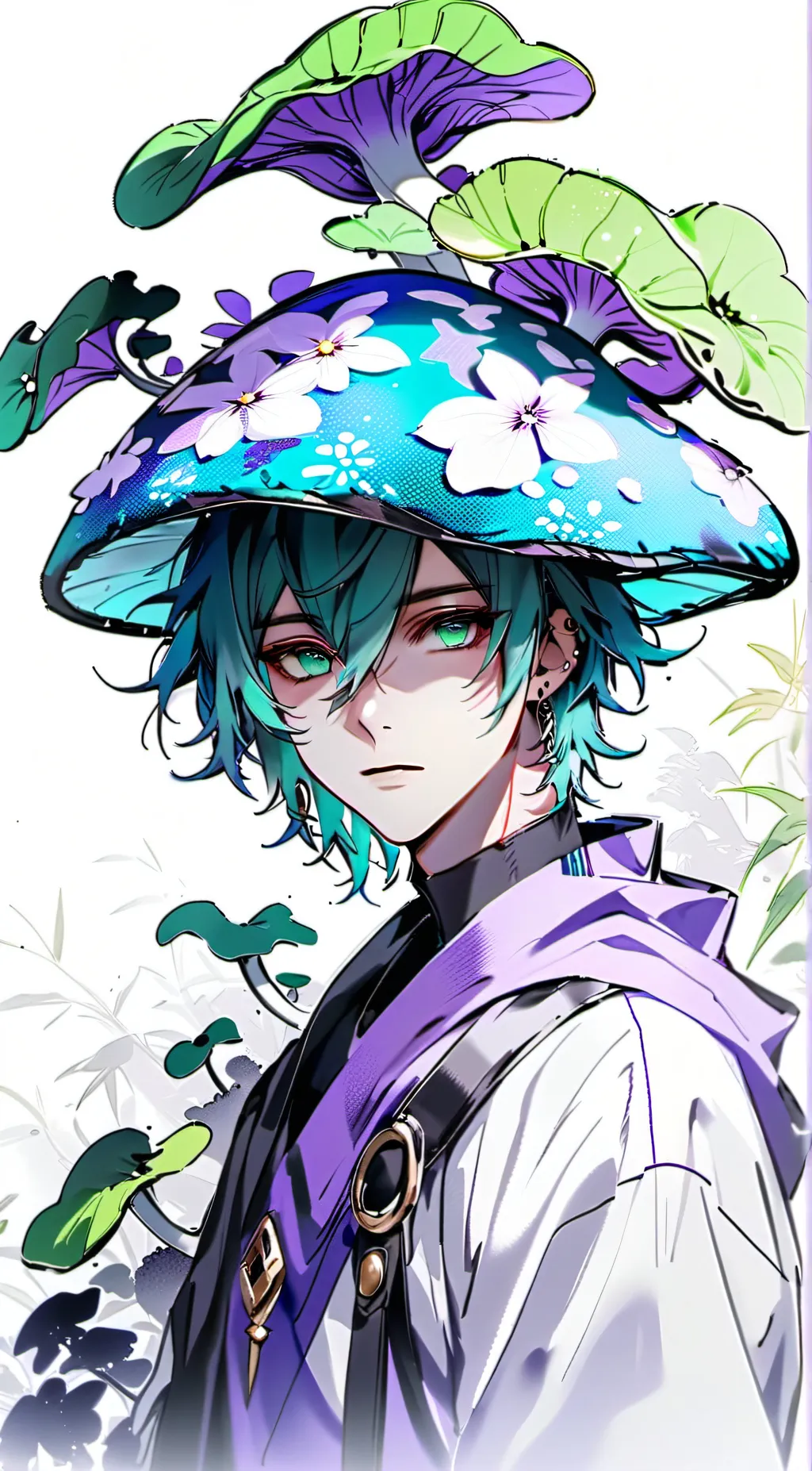 ai character: Verdigris  background