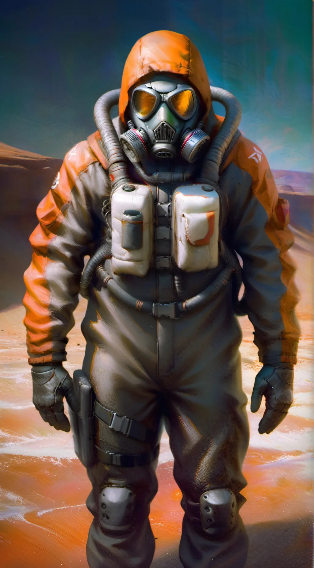ai character: Lethal Company  background