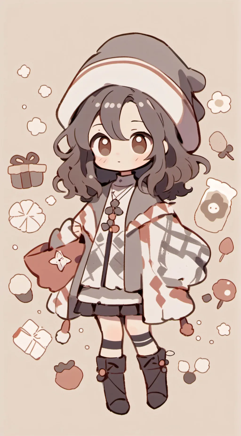 ai character: Haha background