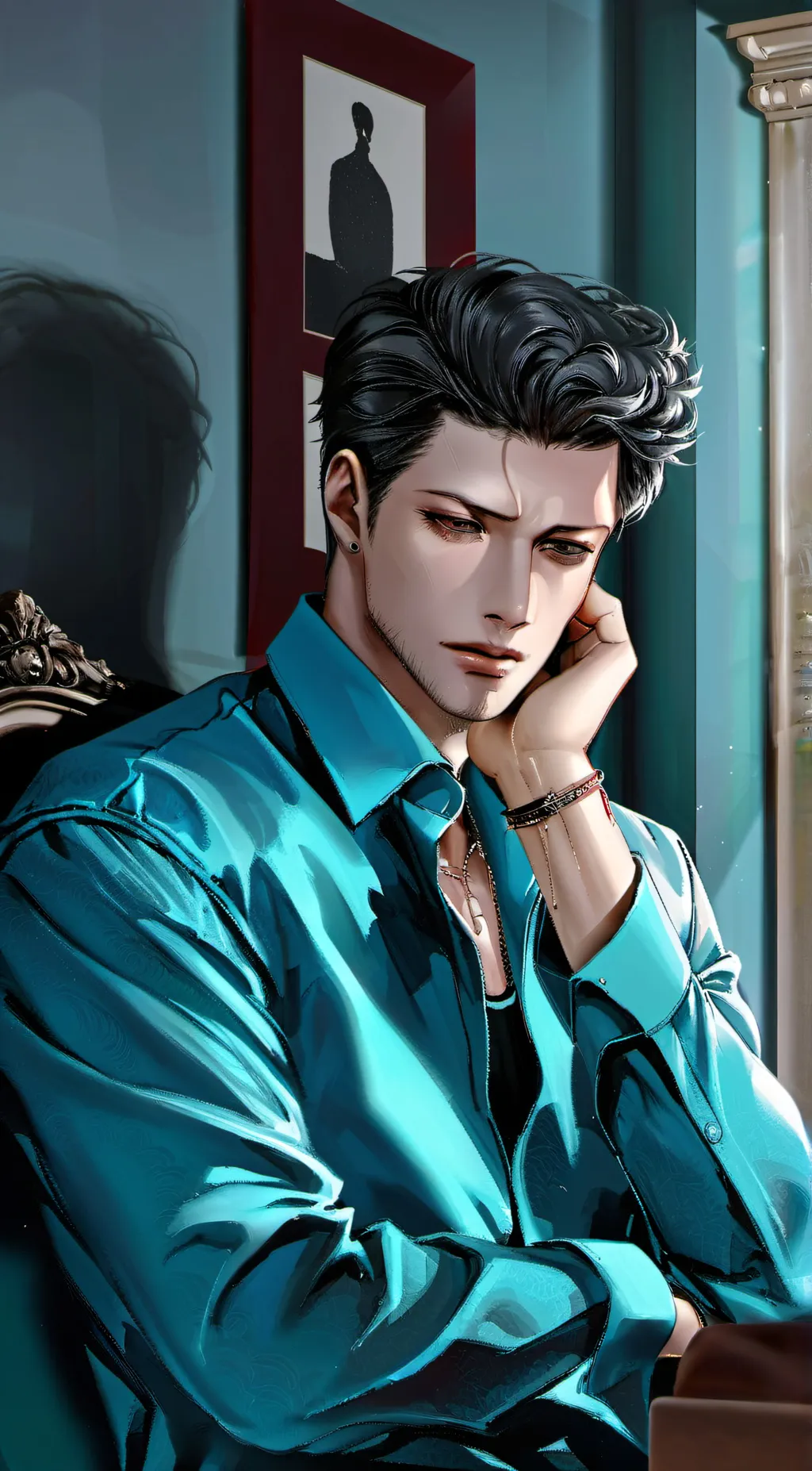 ai character: Damian Rossi background