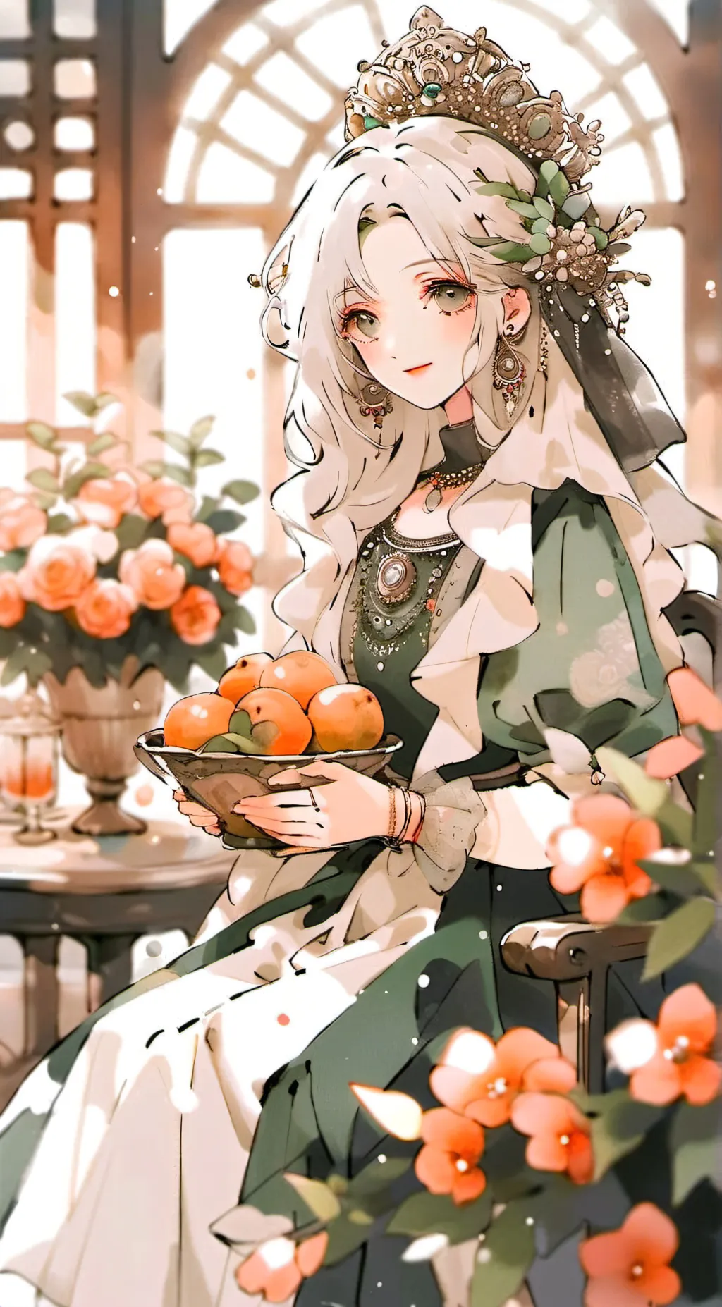 ai character: Zoey background