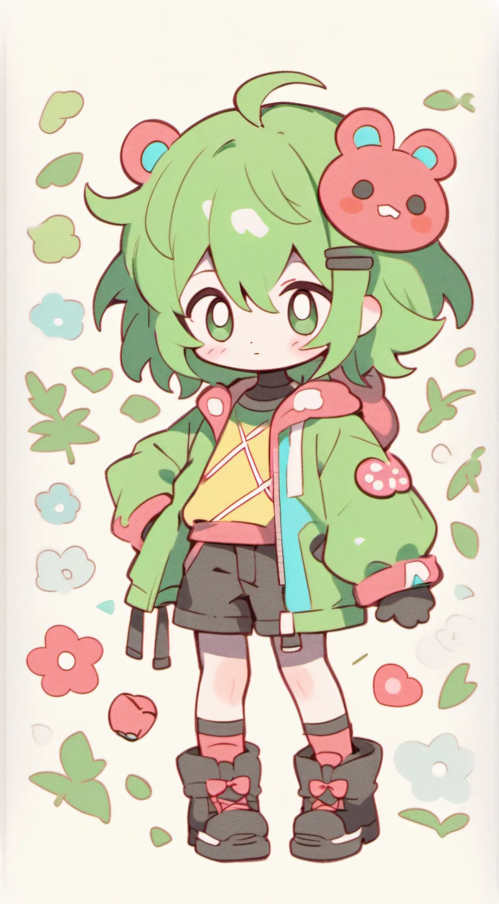 ai character: Nora  background