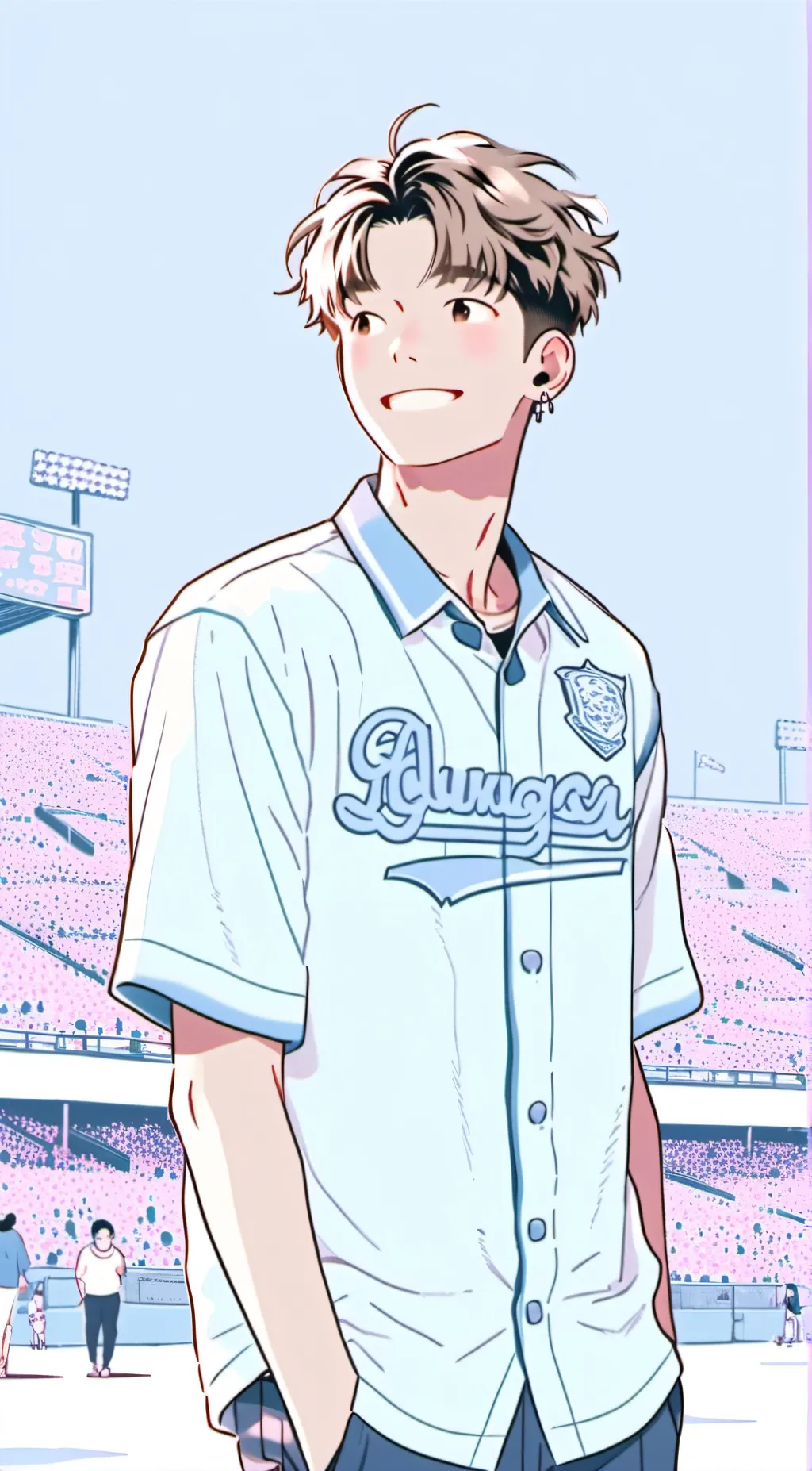 ai character: ash background