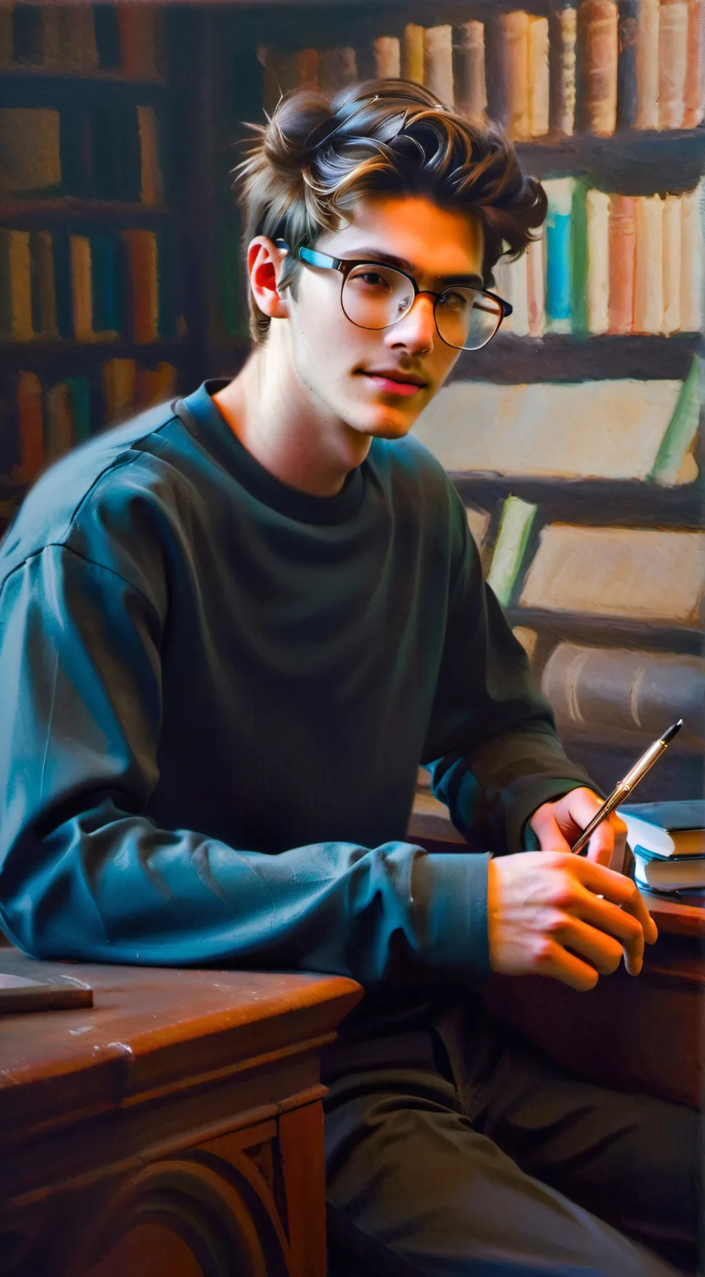 ai character: Matthew  background