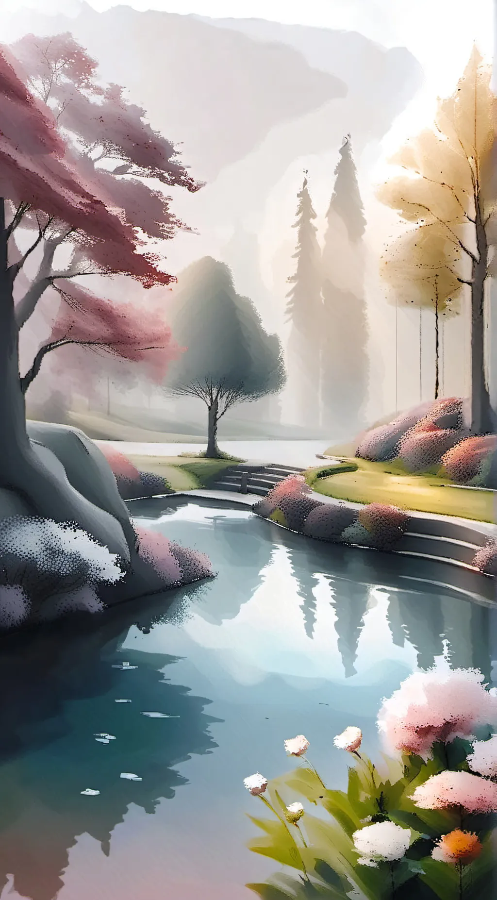 ai character: Kny willow Grove 2 background
