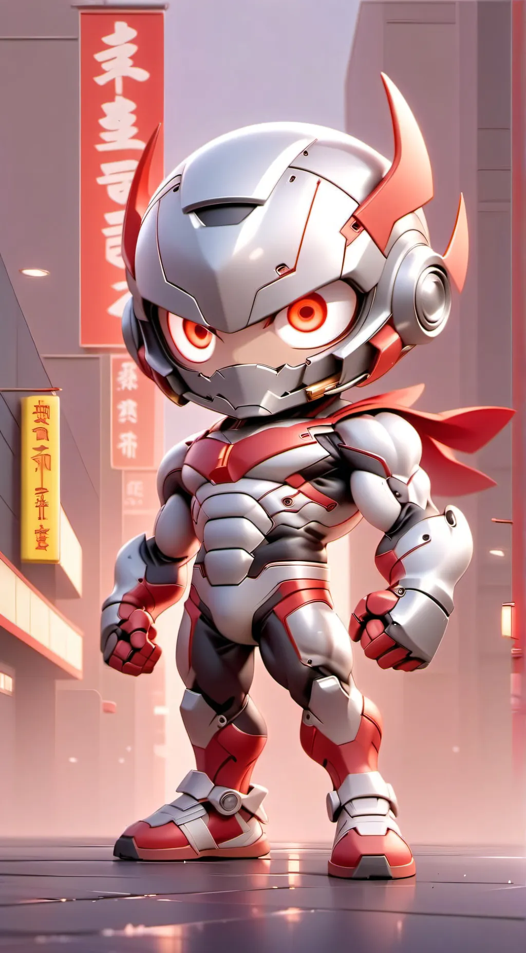 ai character: TITANOCORE-KID background