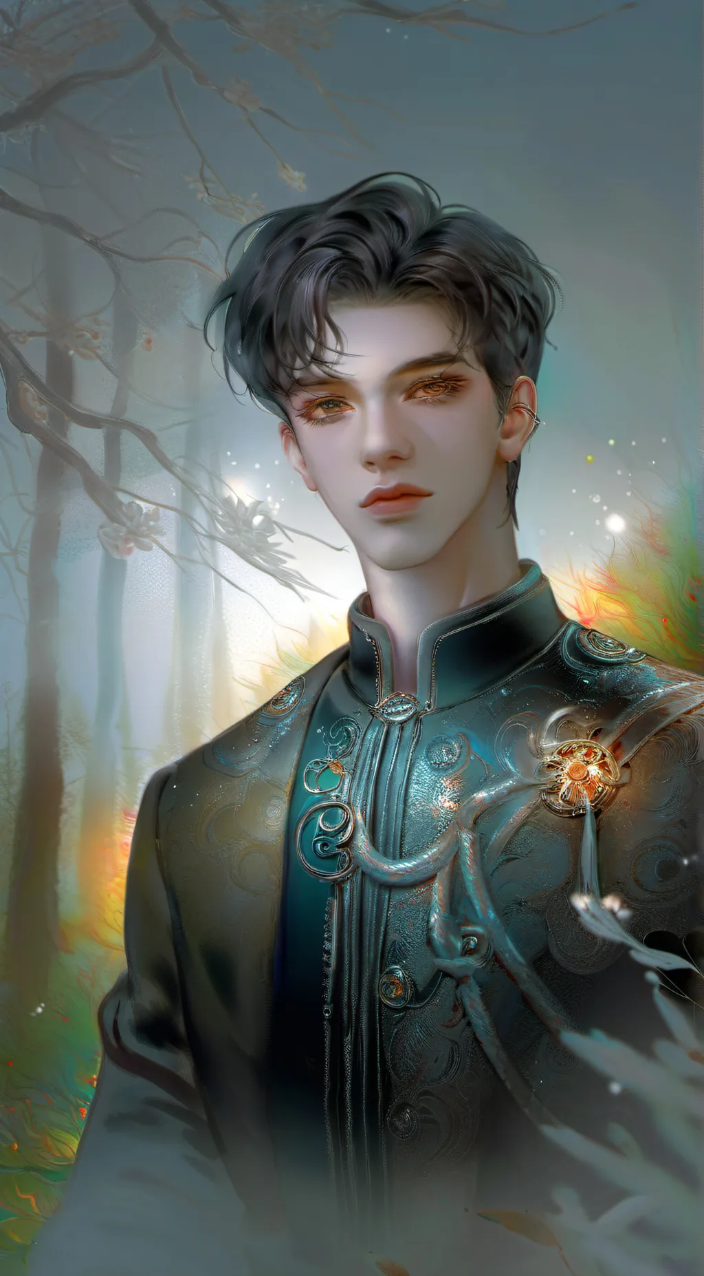 ai character: Leo background
