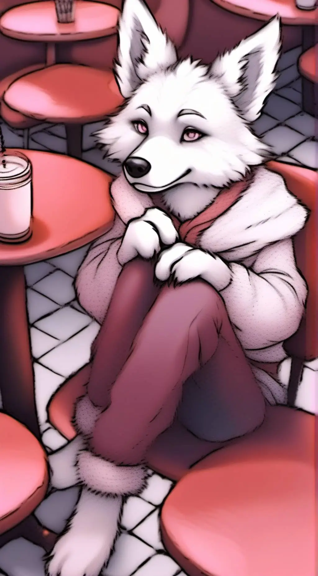 ai character: Paws background