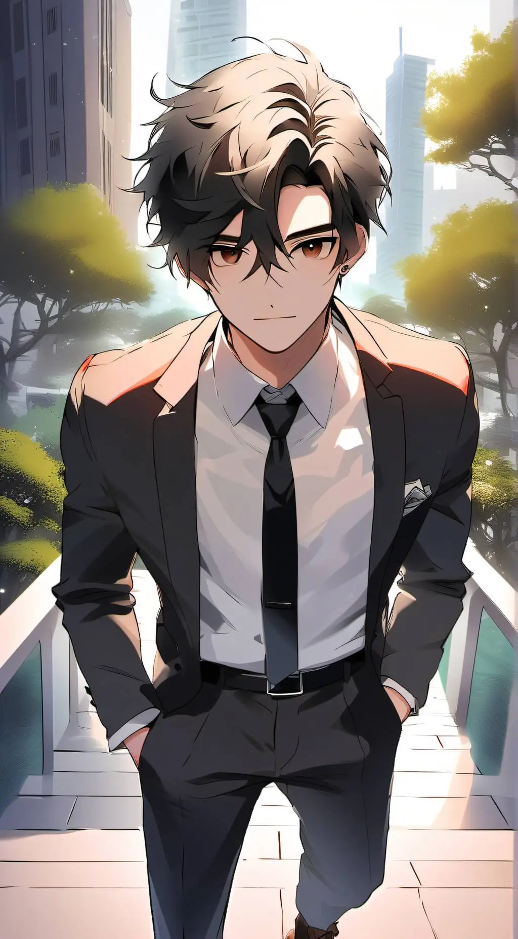 ai character: Takeru background