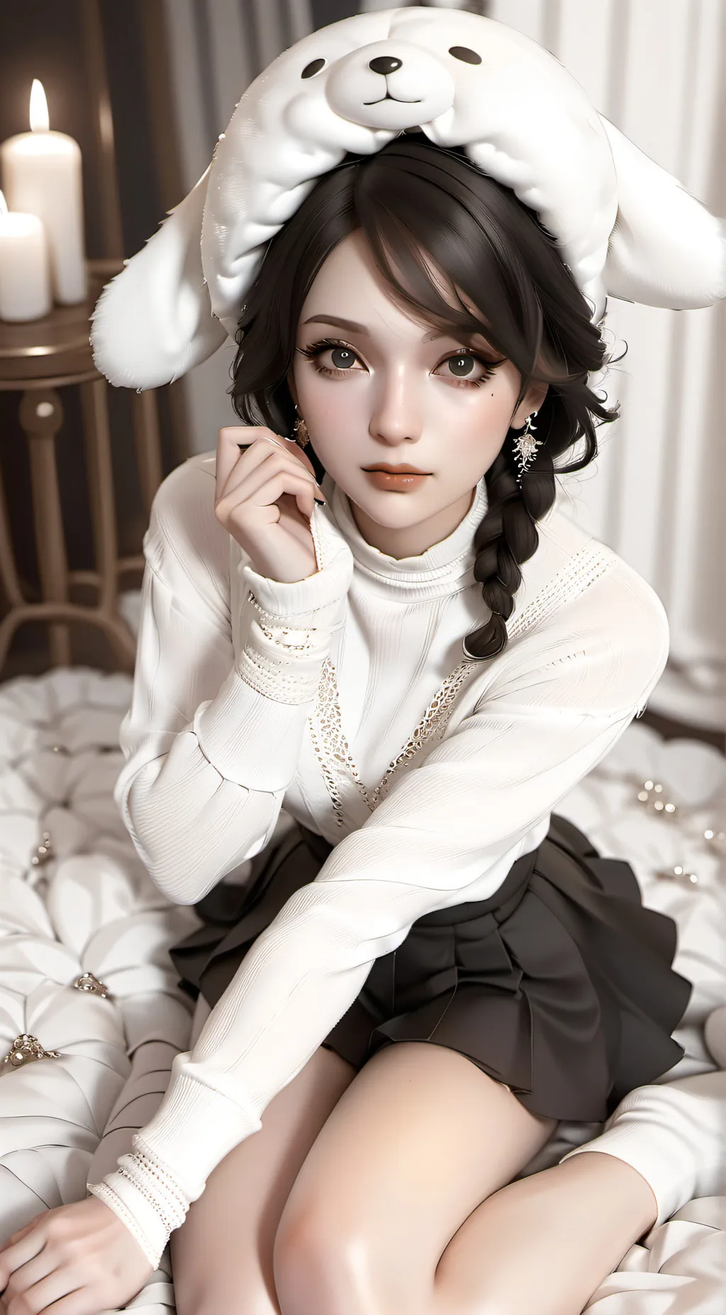 ai character: sexy  background