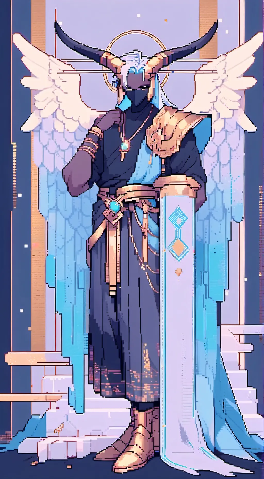 ai character: adam hazbin background
