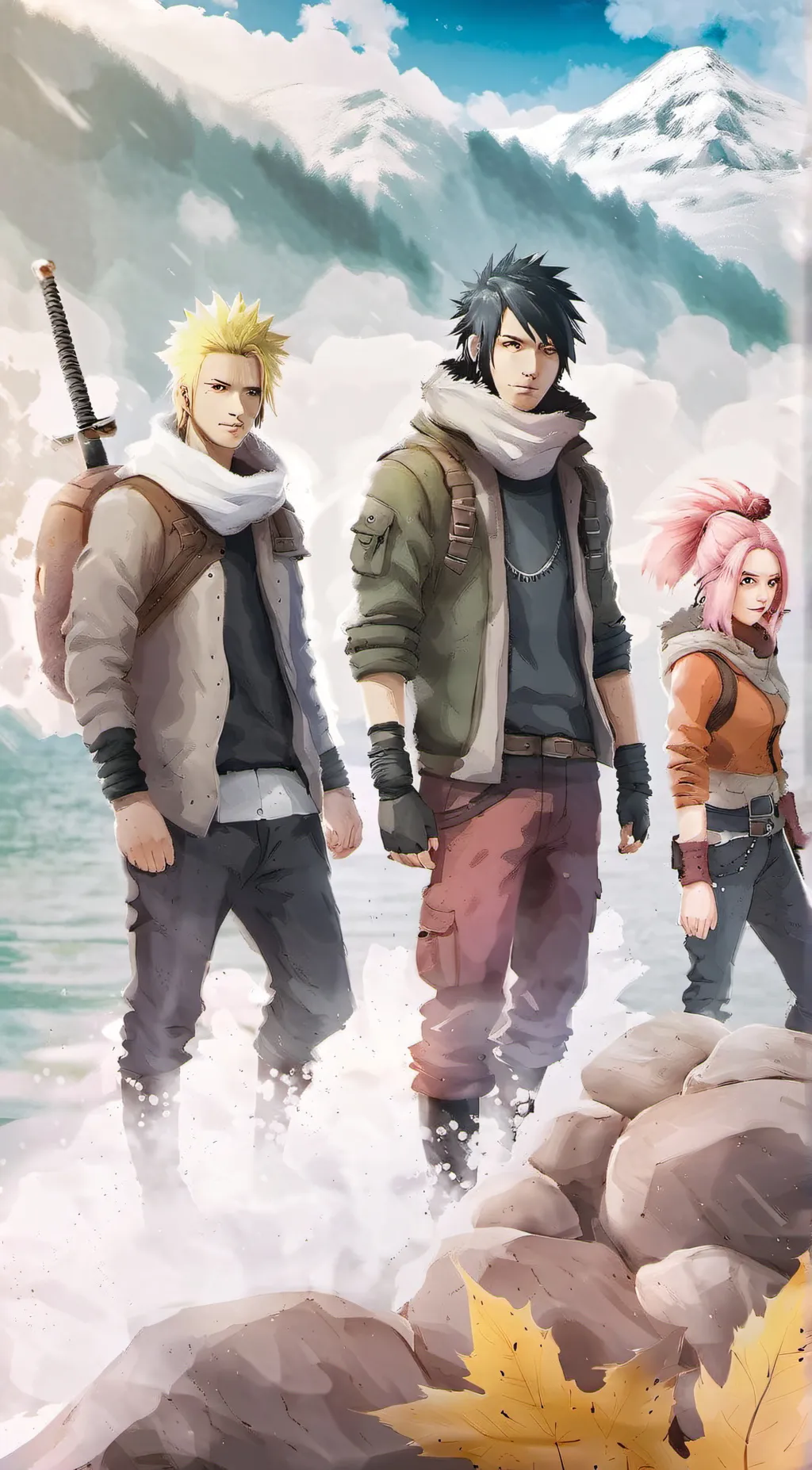 ai character: Team 7 background