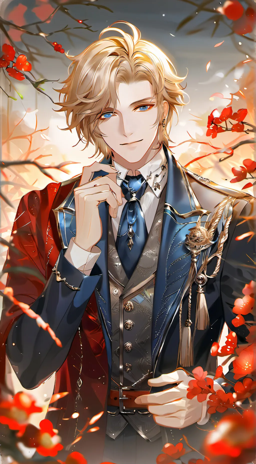 ai character: prince Florence  background