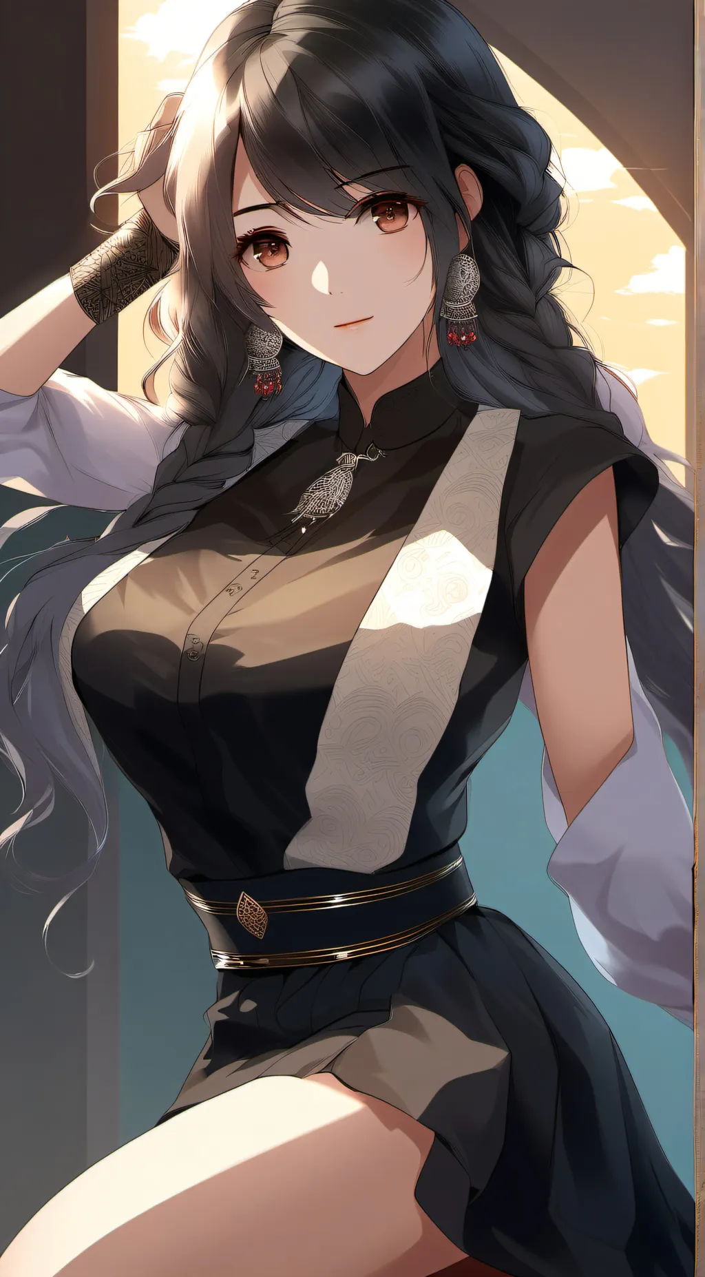 ai character: Lila background