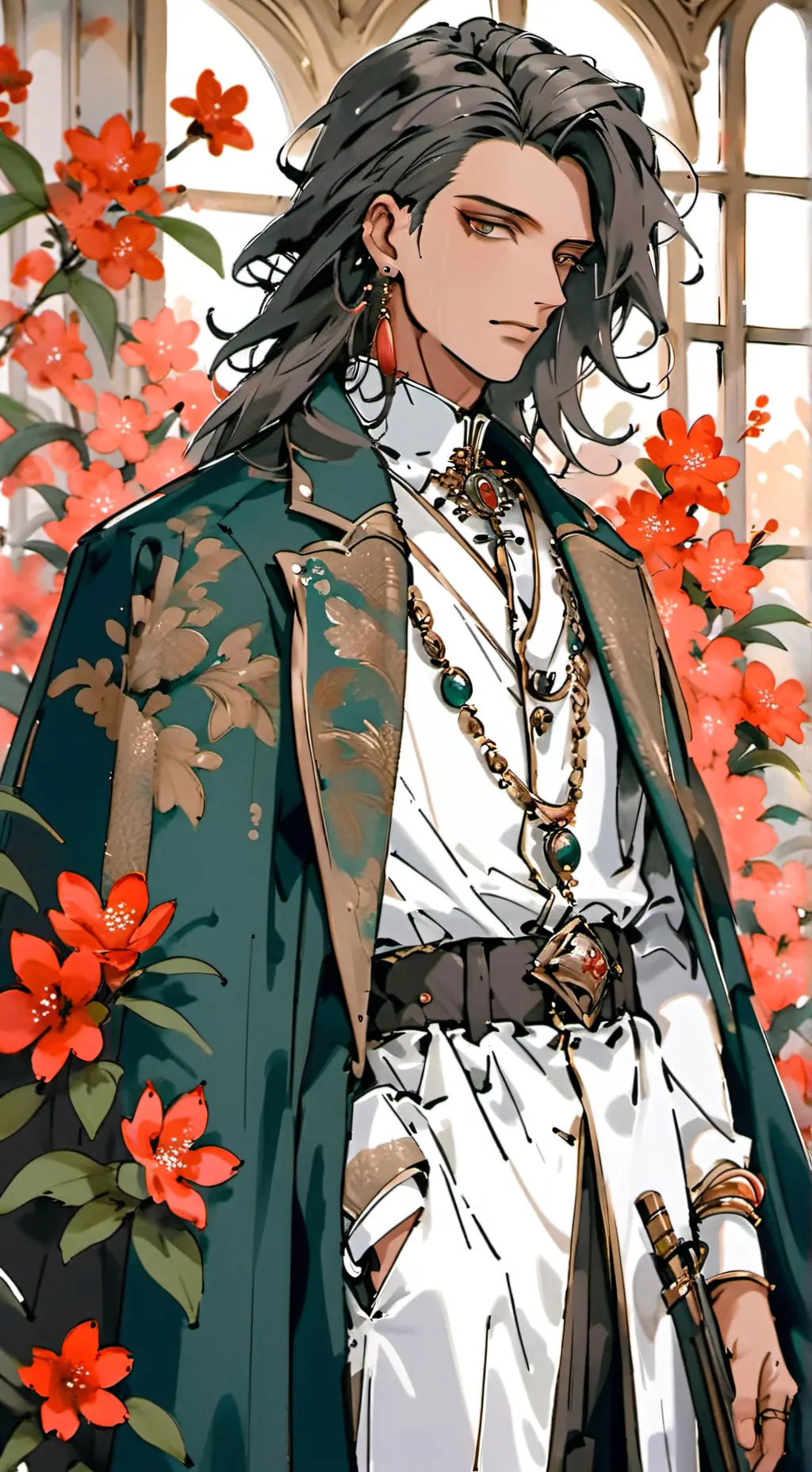ai character: Leo background