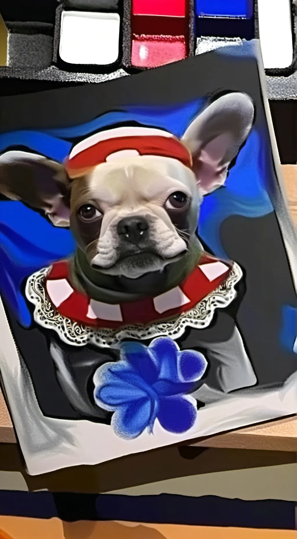 ai character: hell naw dog background