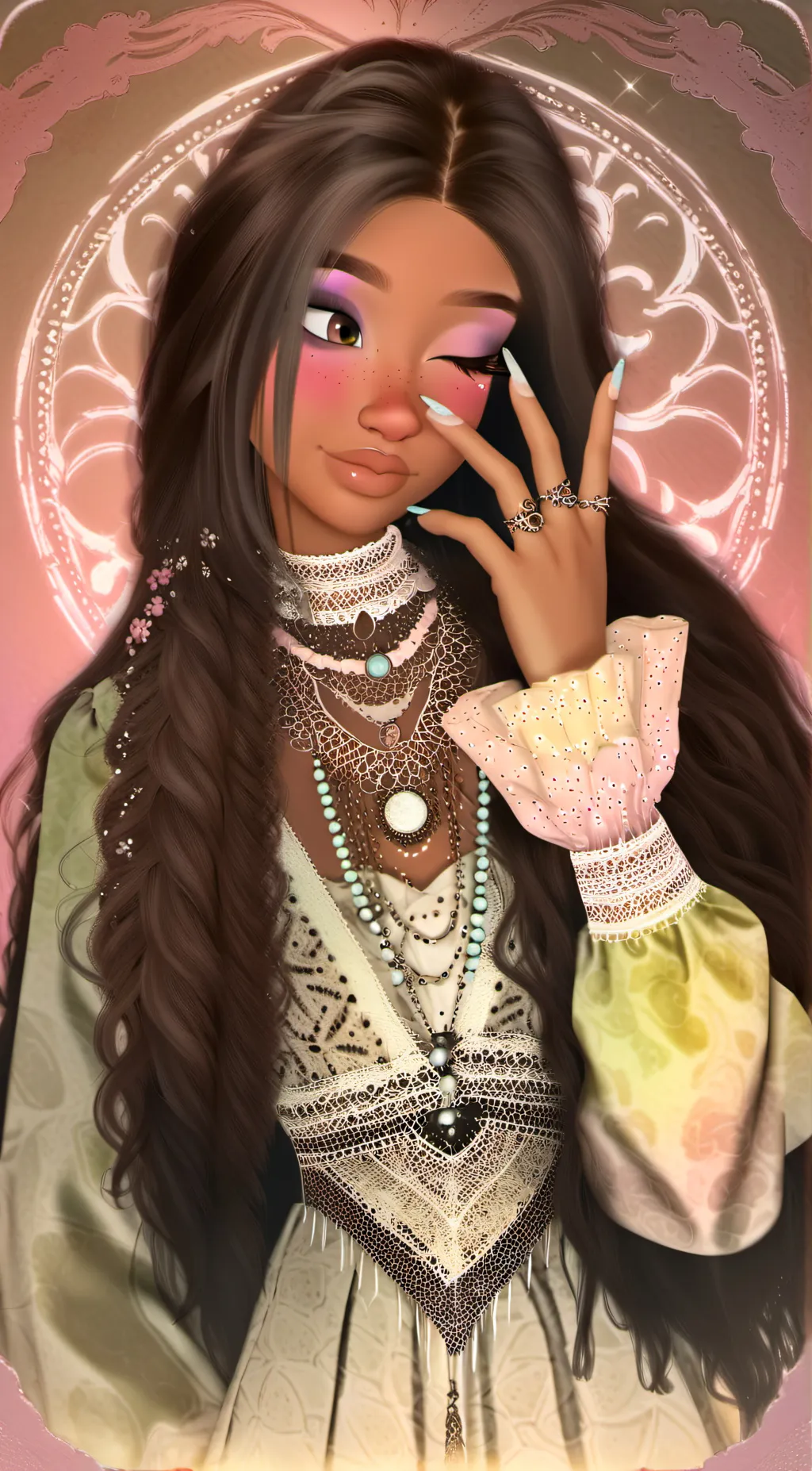 ai character: Samantha background