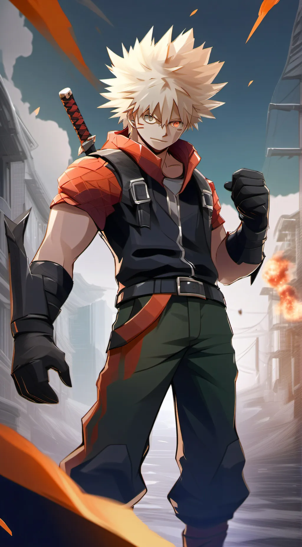 ai character: MHA!!! background