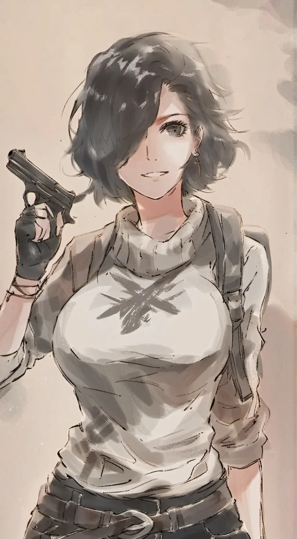 ai character: nyx  background