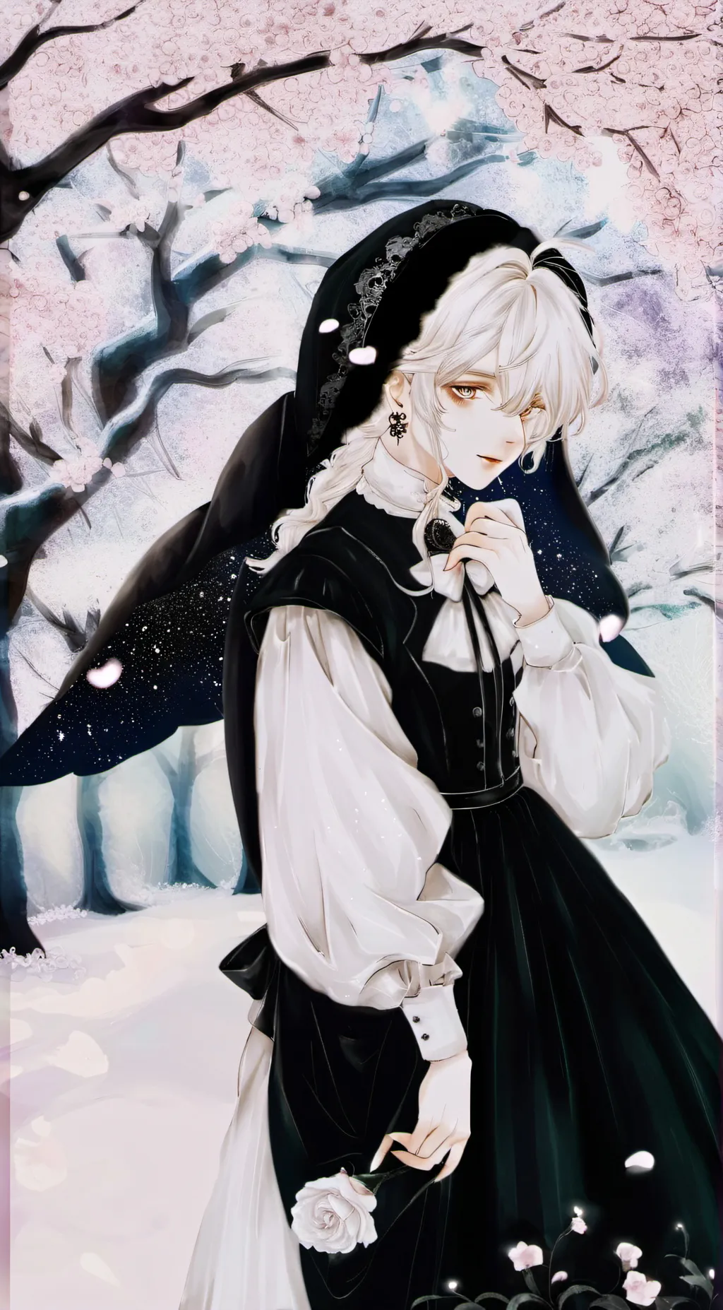 ai character: love background