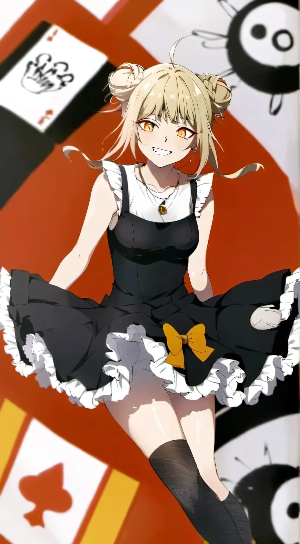ai character: Toga background