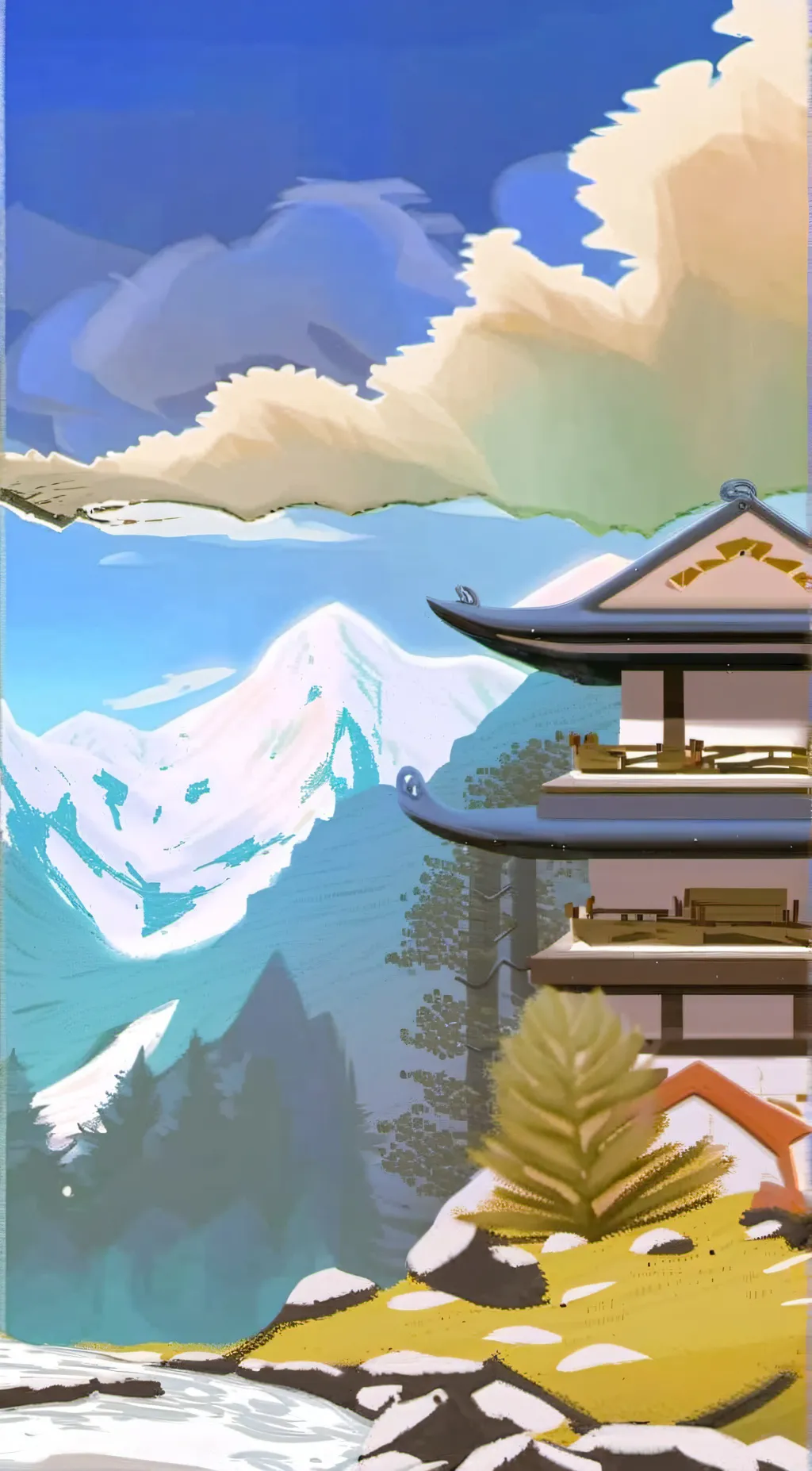 ai character: pjo roadtrip background