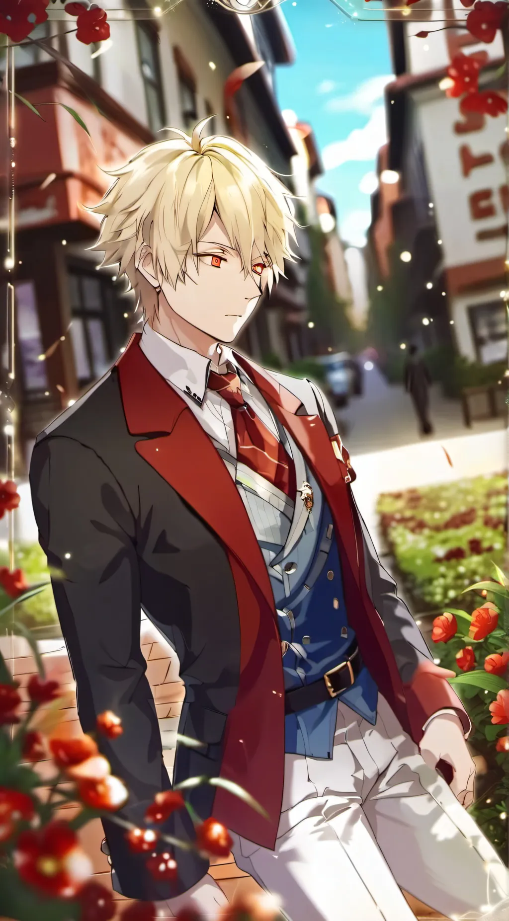 ai character: Bakugo Swap! background