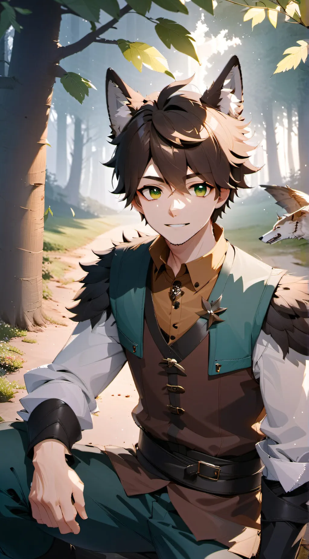 ai character: Alder background