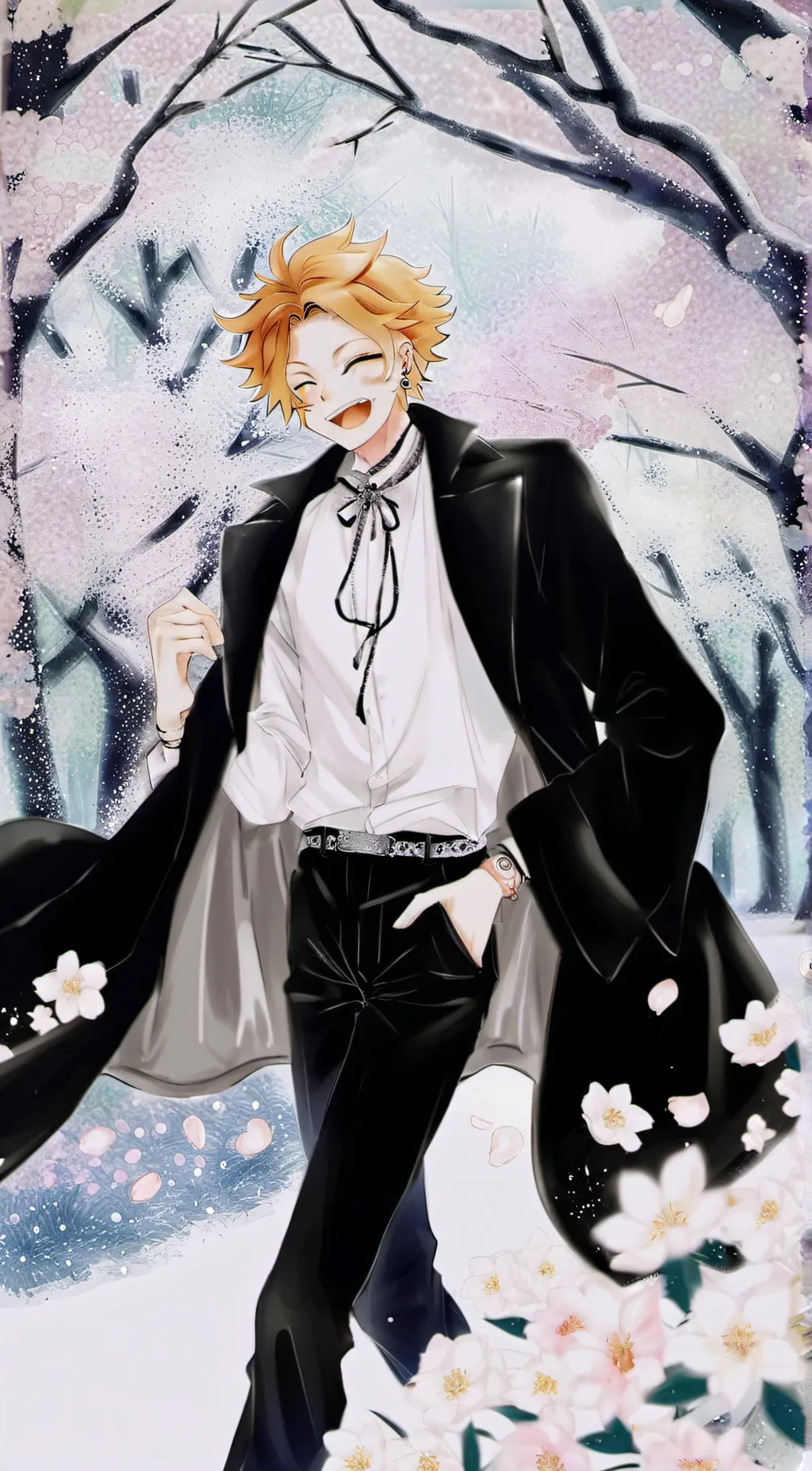 ai character: kiridenki  background