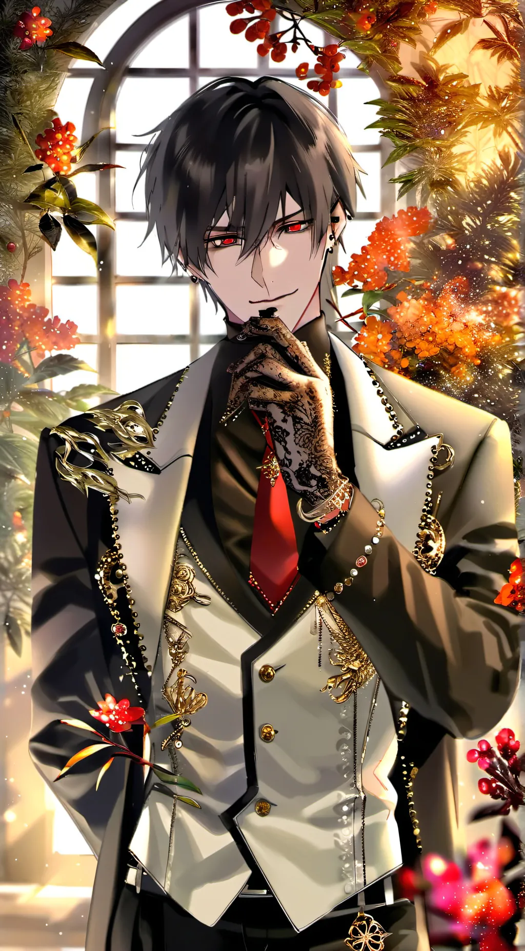 ai character: •-VAMPIRE•- background