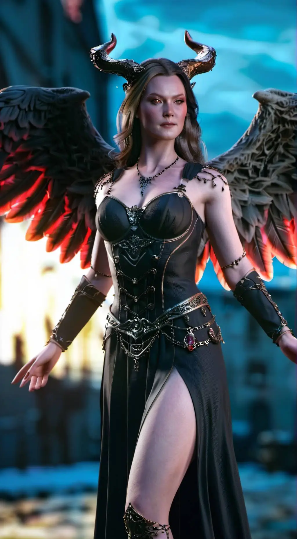 ai character: Nergal: Earth-3  background