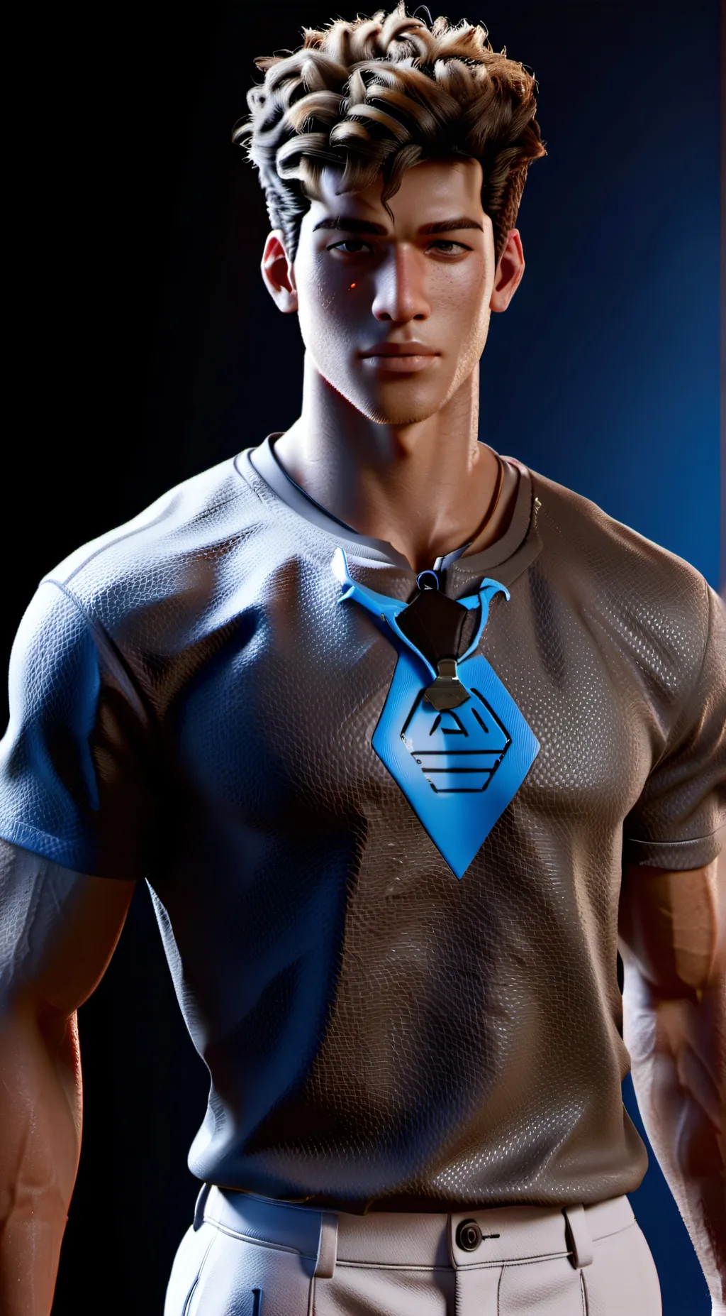 ai character: Cyrus Burns  background
