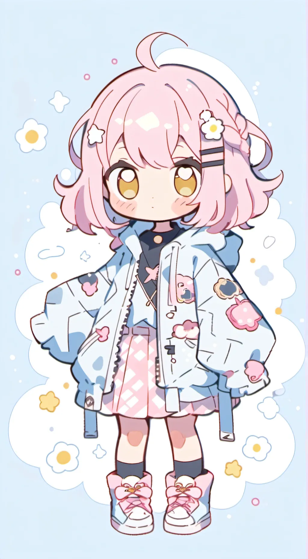 ai character: Mha background