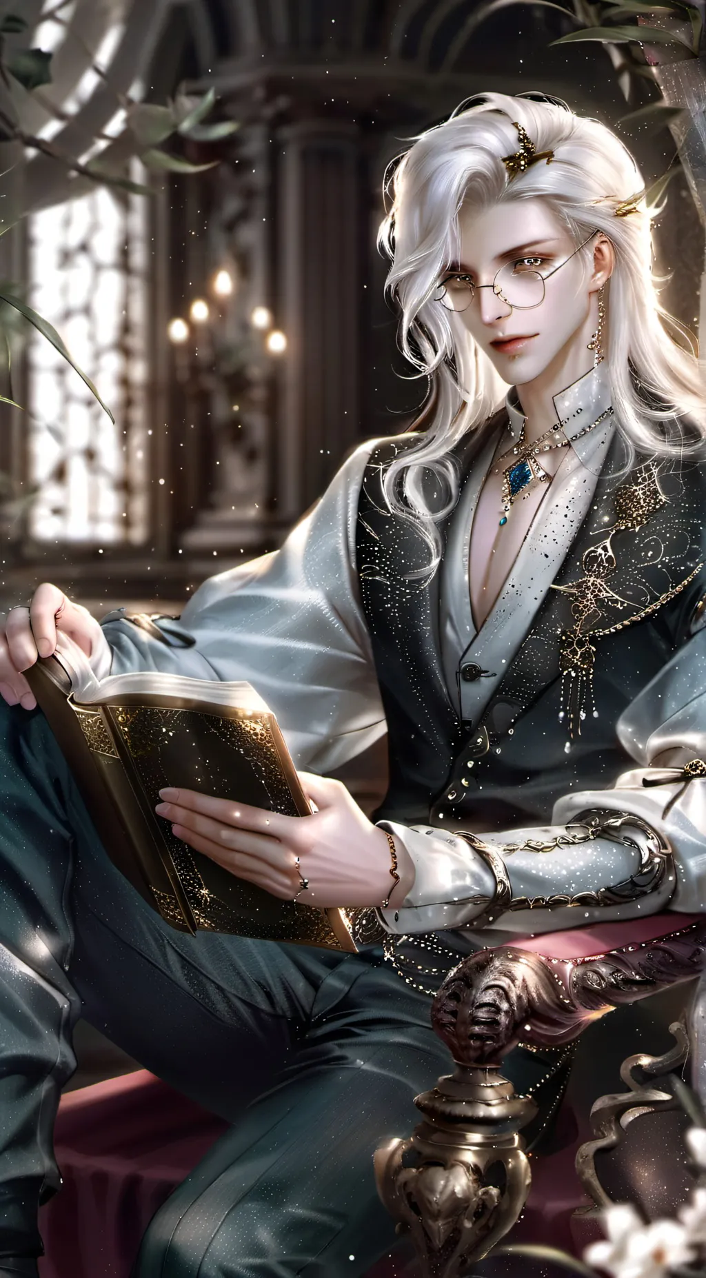 ai character: Oberon background
