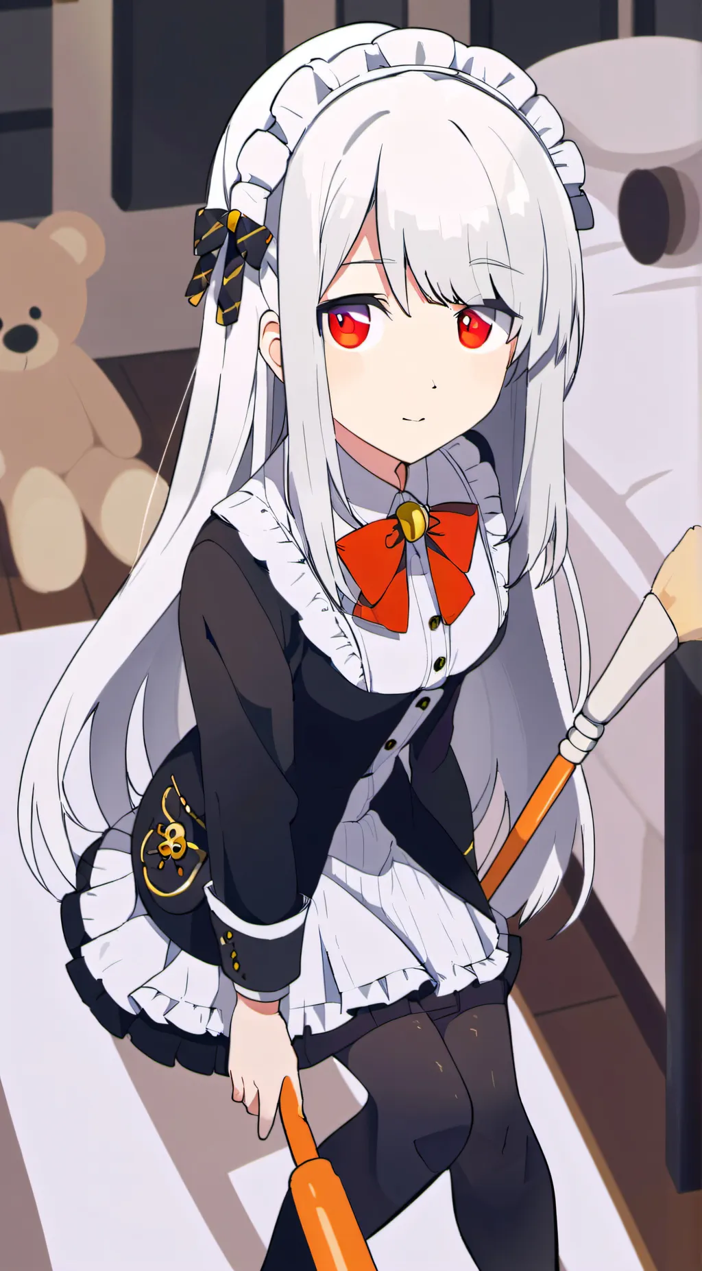 ai character: Iris The Maid background